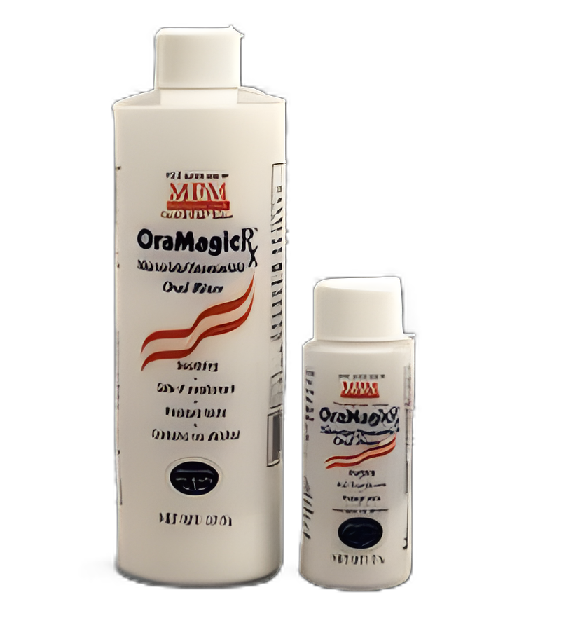 Oramagic® Rx Potassium Sorbate / Maltodextrin / Aloe Vera Mouthwash Bottle 2 oz.