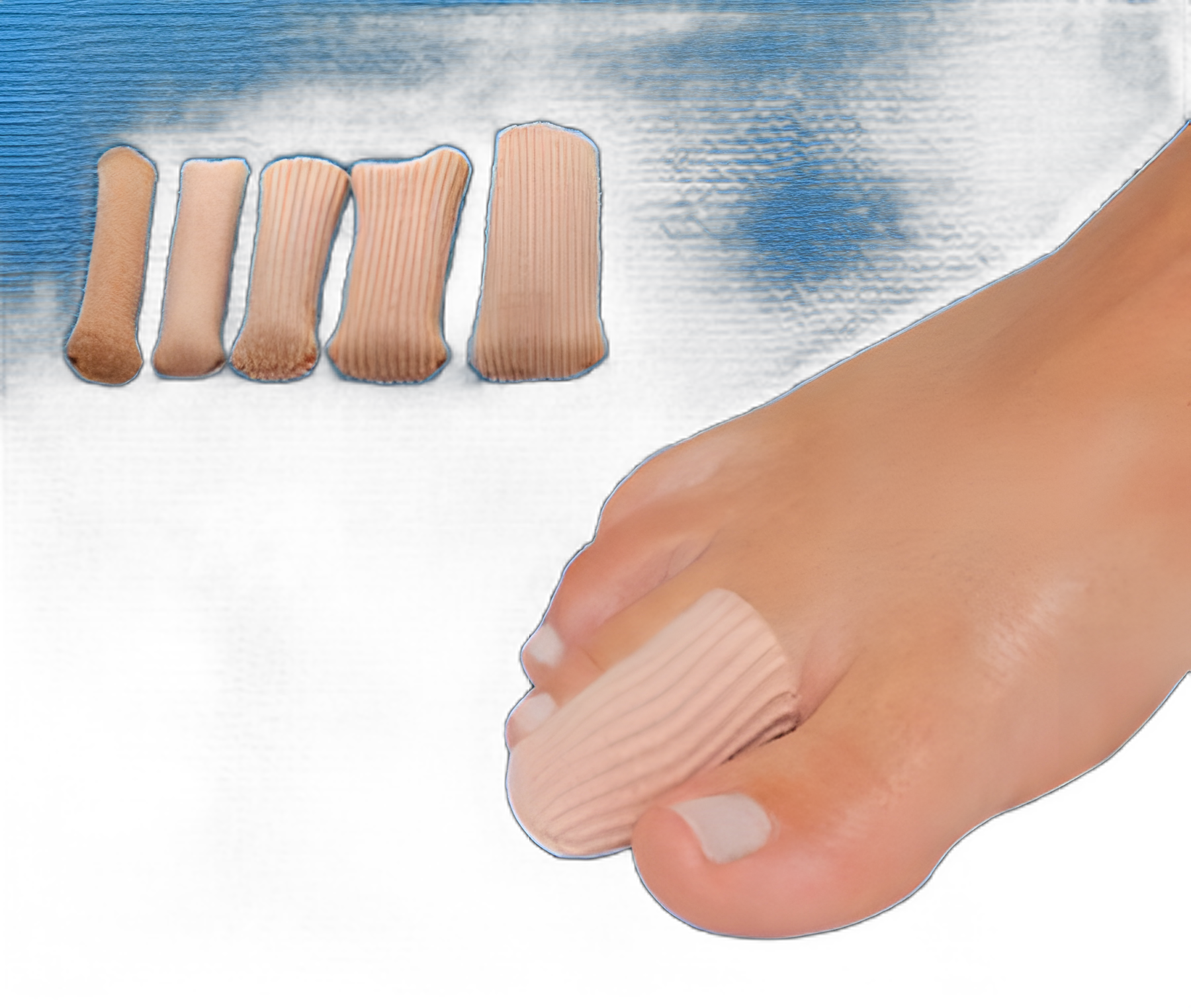 Toe / Finger Cap Silipos® Pull-On Toe or Finger