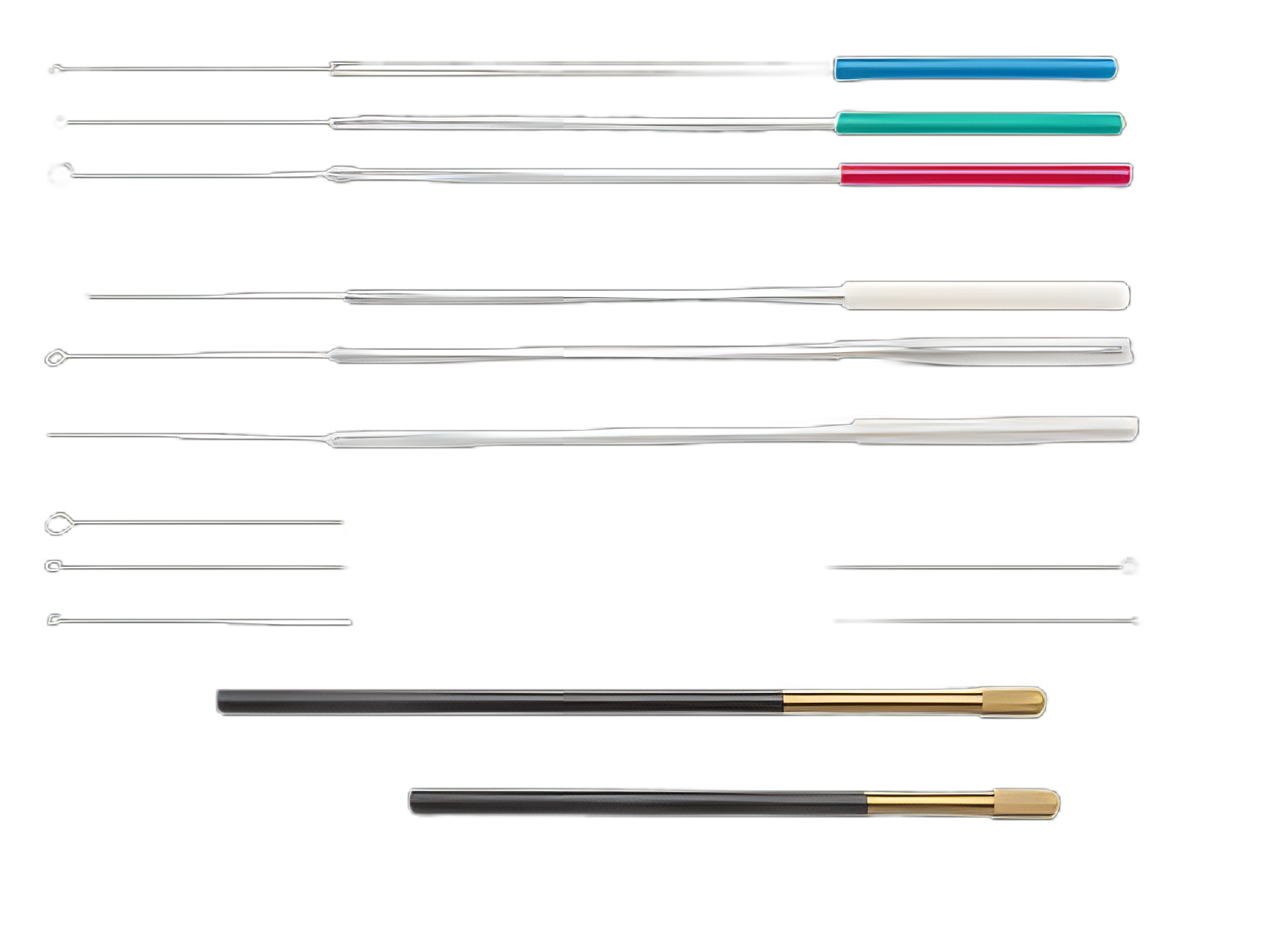 Inoculating Loop LeLoops® 10 μL Nichrome Wire / Aluminum Insulated Handle NonSterile