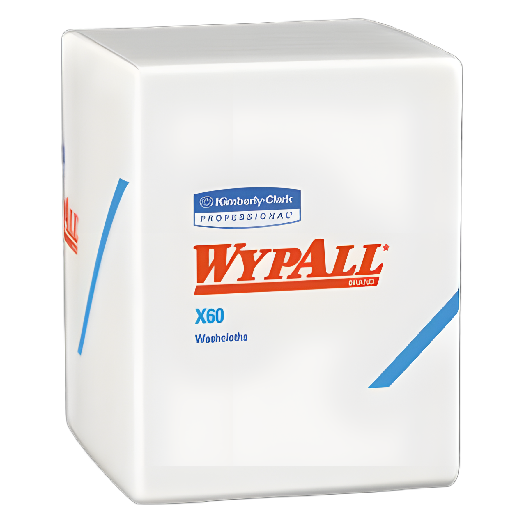 General Clean X60 Cloths, 1/4 Fold, 12.5 x 10, White, 70/Pack, 8 Packs/Carton