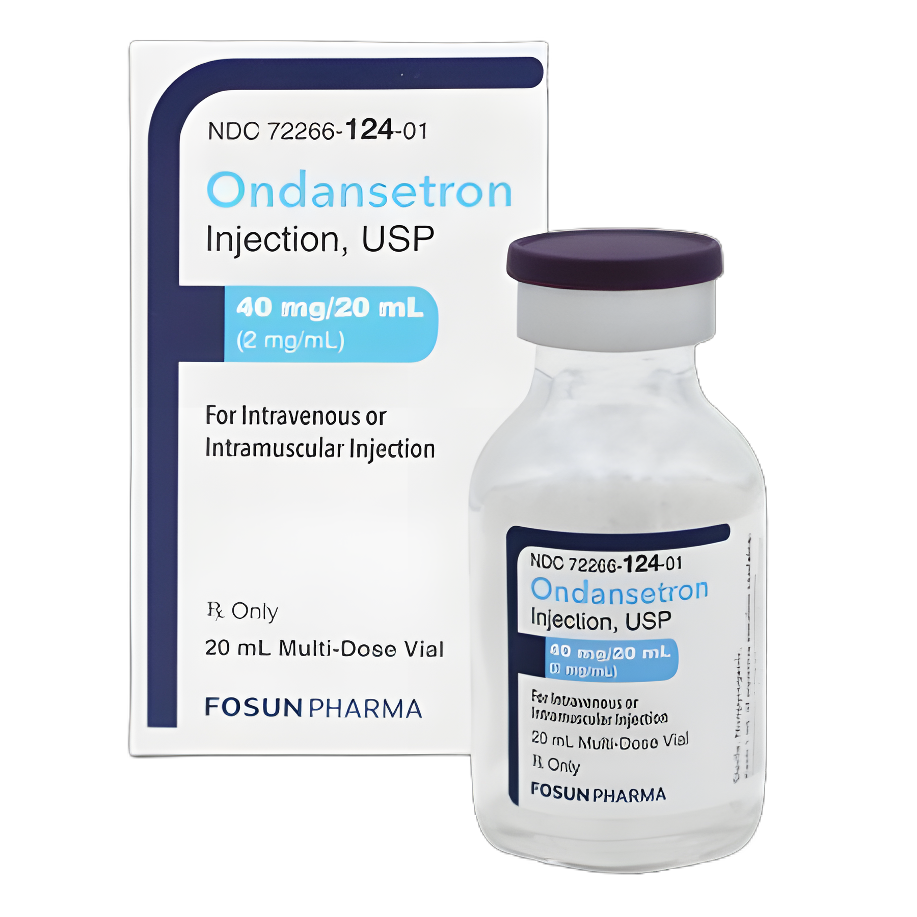 5-HT3- Receptor Antagonist Ondansetron HCl 2 mg / mL Injection Multiple-Dose Vial 20 mL