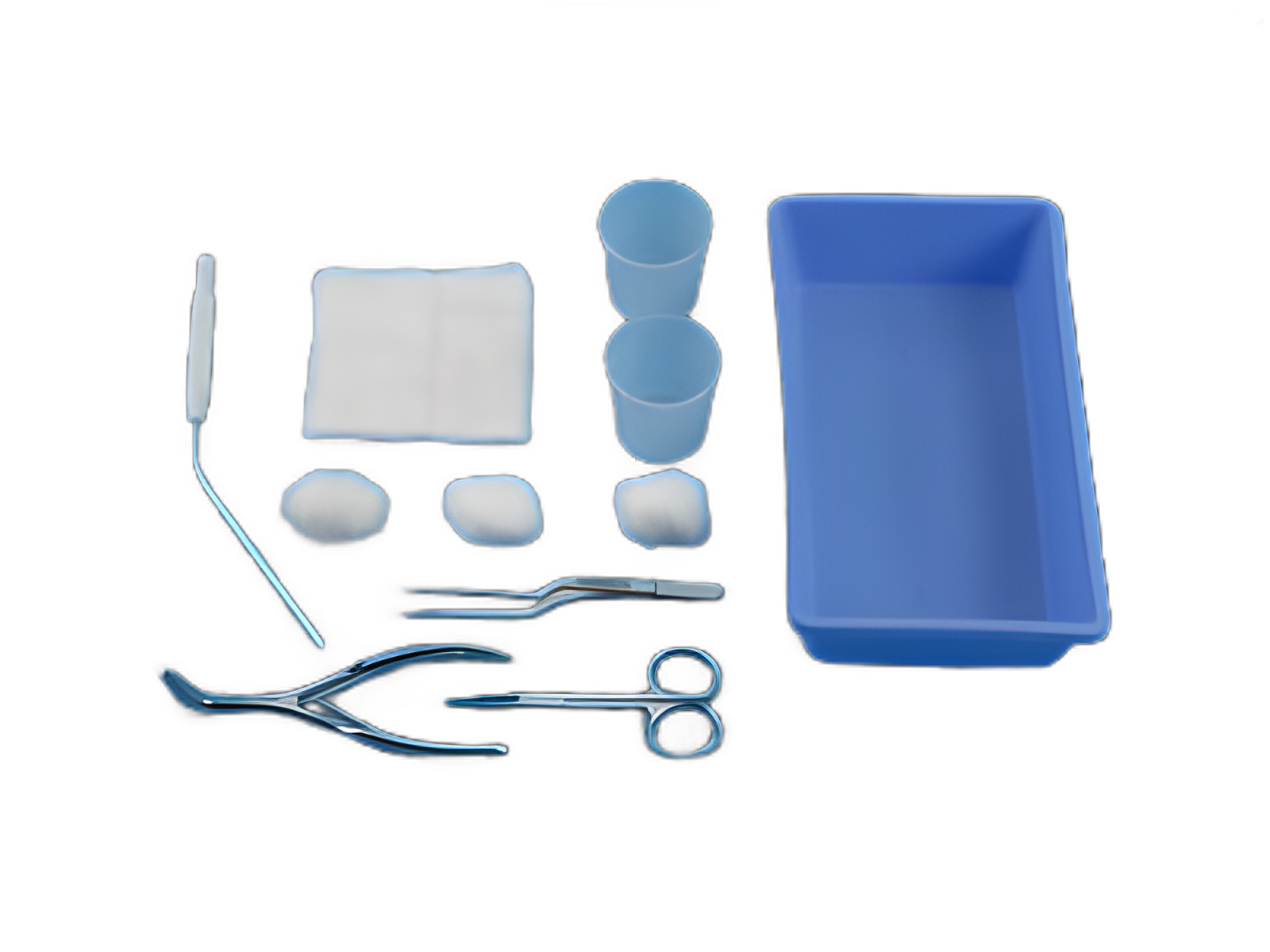 X-Large Short Nose Bleed Tray by Busse Hospital Disposables