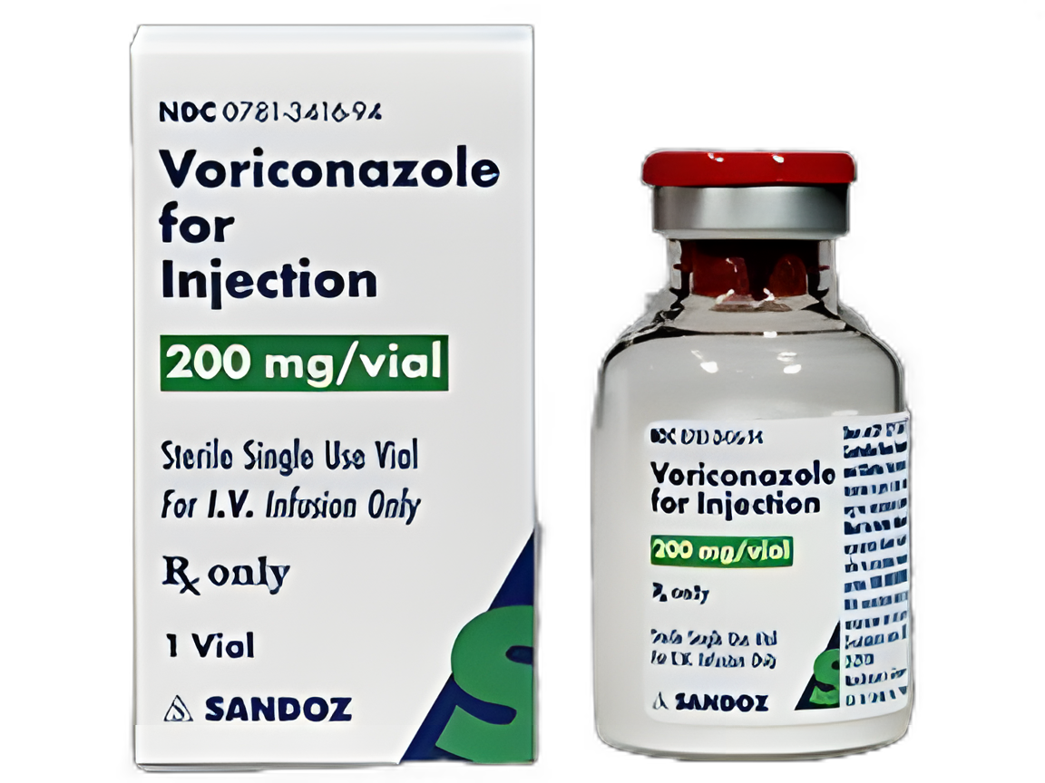 Voriconazole, Preservative Free 200 mg Injection Single-Dose Vial 20 mL