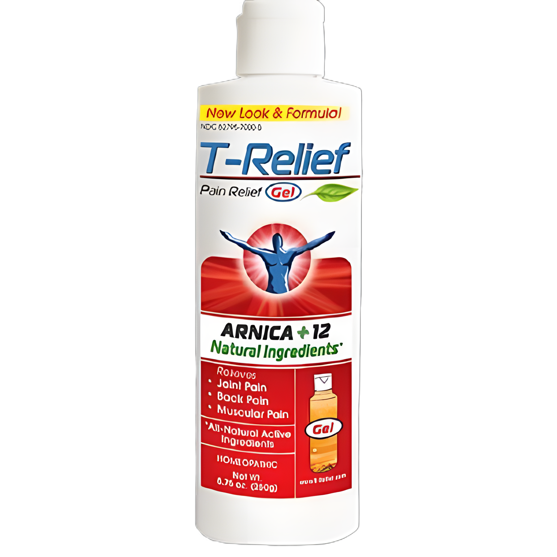 T-Relief™ Topical Gel for Pain Relief - Aconitum Napellus, Arnica Montana Blend 8.75 oz