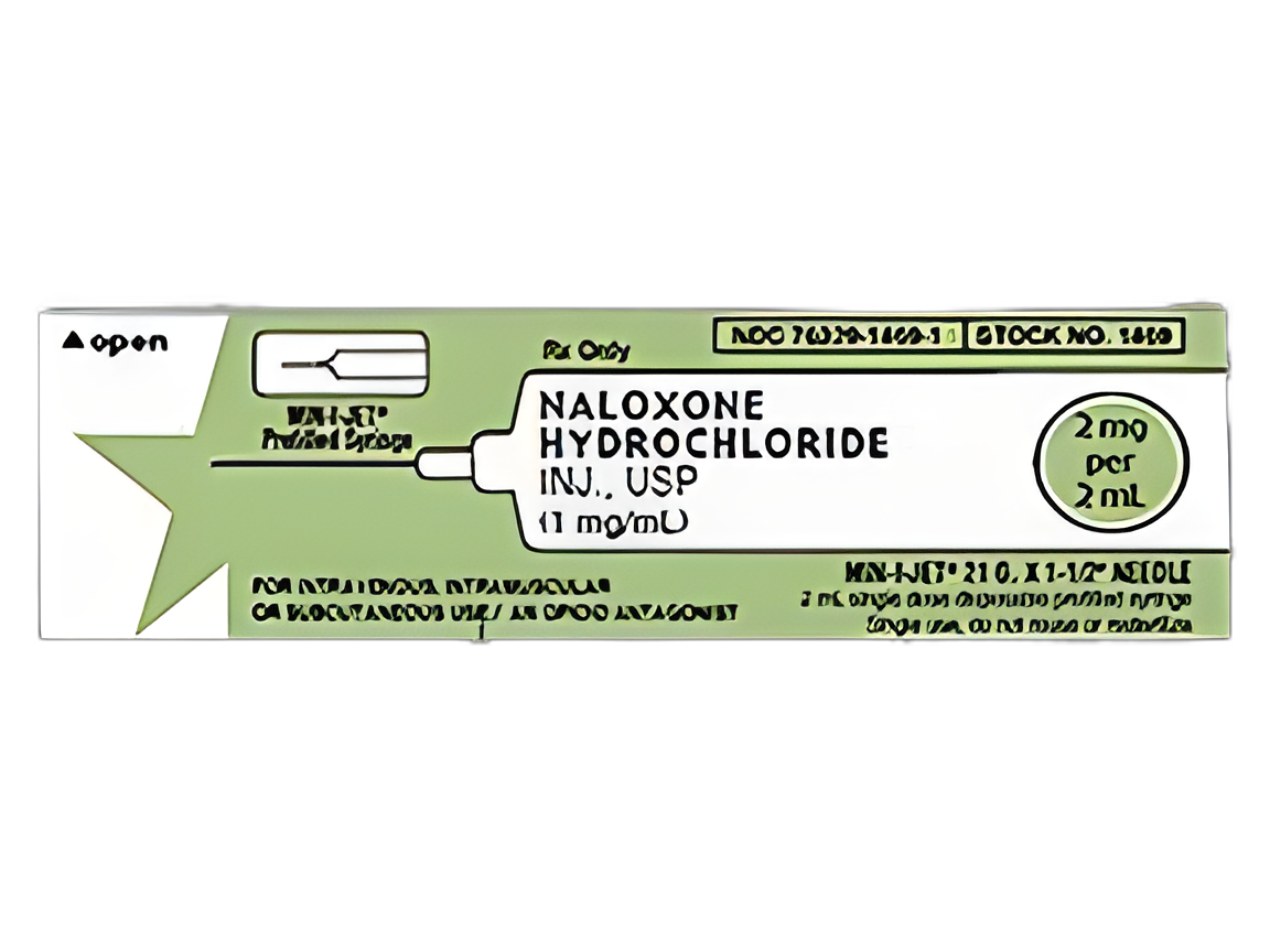 Min-I-Jet™ Naloxone HCl Preservative-Free 1mg/mL Injection, Single-Dose Vial 2mL