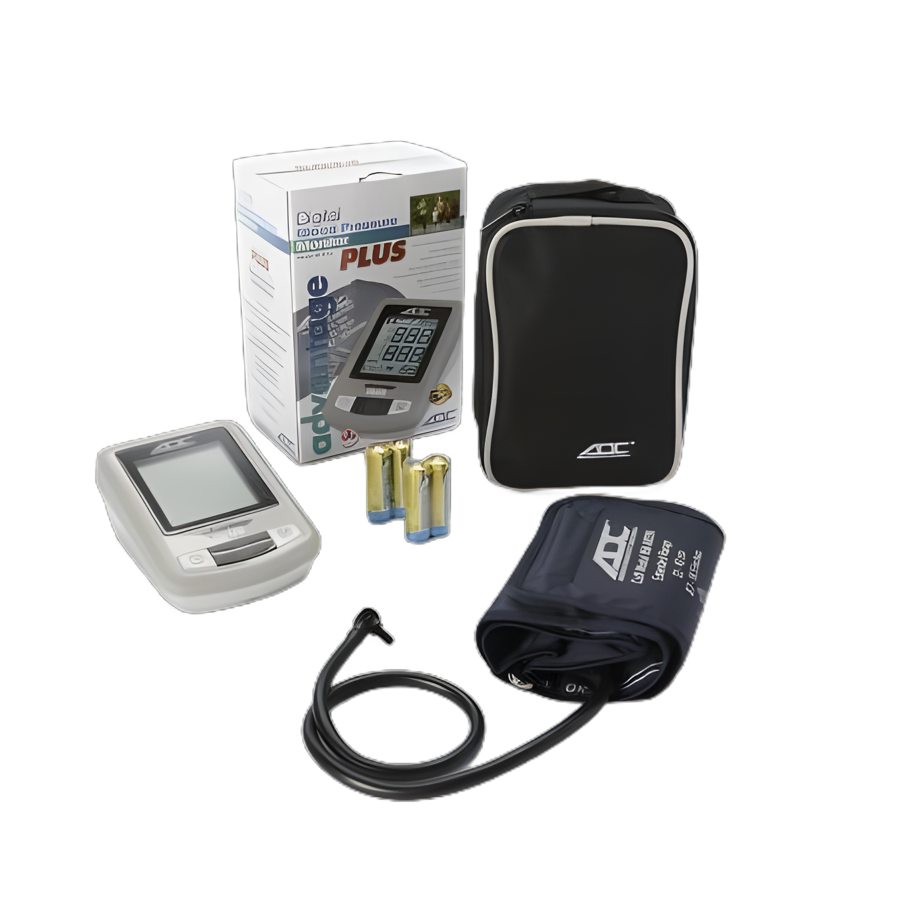 Home Automatic Digital Blood Pressure Monitor Advantage™ 6021N Series Small Adult Cuff Nylon Cuff 17 - 22 cm Desk Model