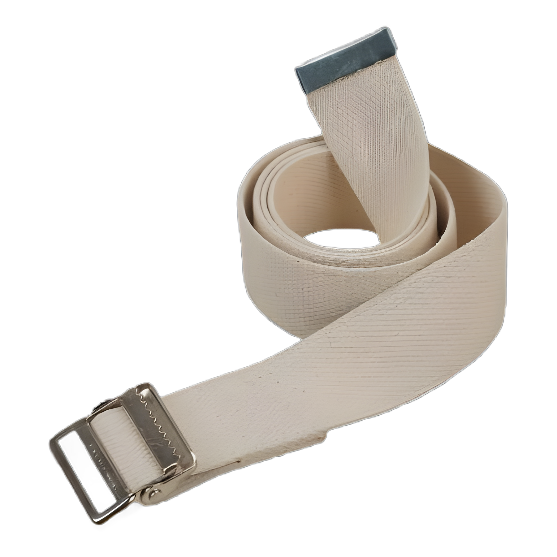 Gait Belt 70 Inch Length Beige Cotton