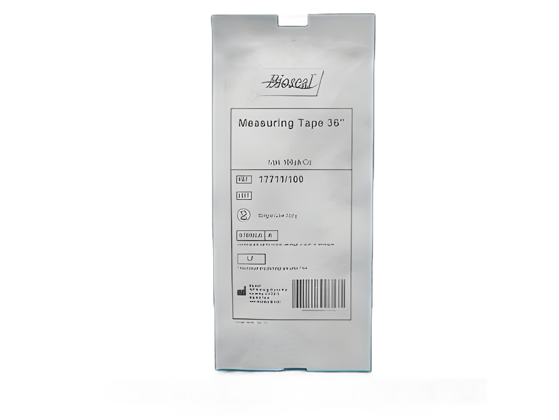 Bioseal 36 Inch Reusable Measurement Tape for Medical Use - Inches/Centimeters