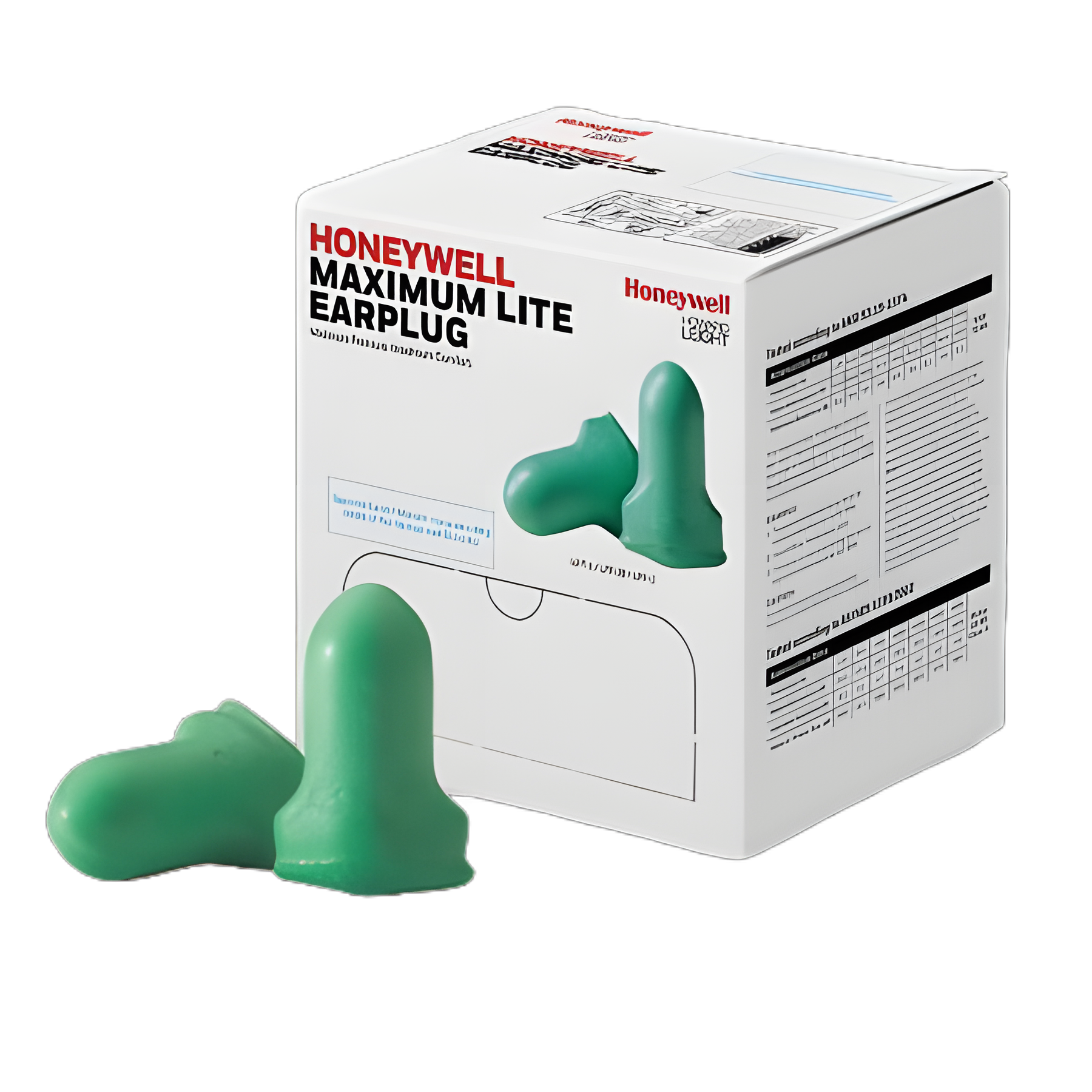 Ear Plugs MAXIMUM LITE® Cordless One Size Fits Most Green