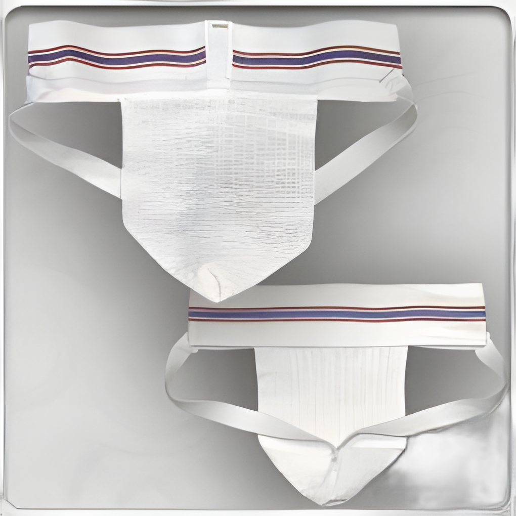 Athletic Supporter EZ Wrap Small White