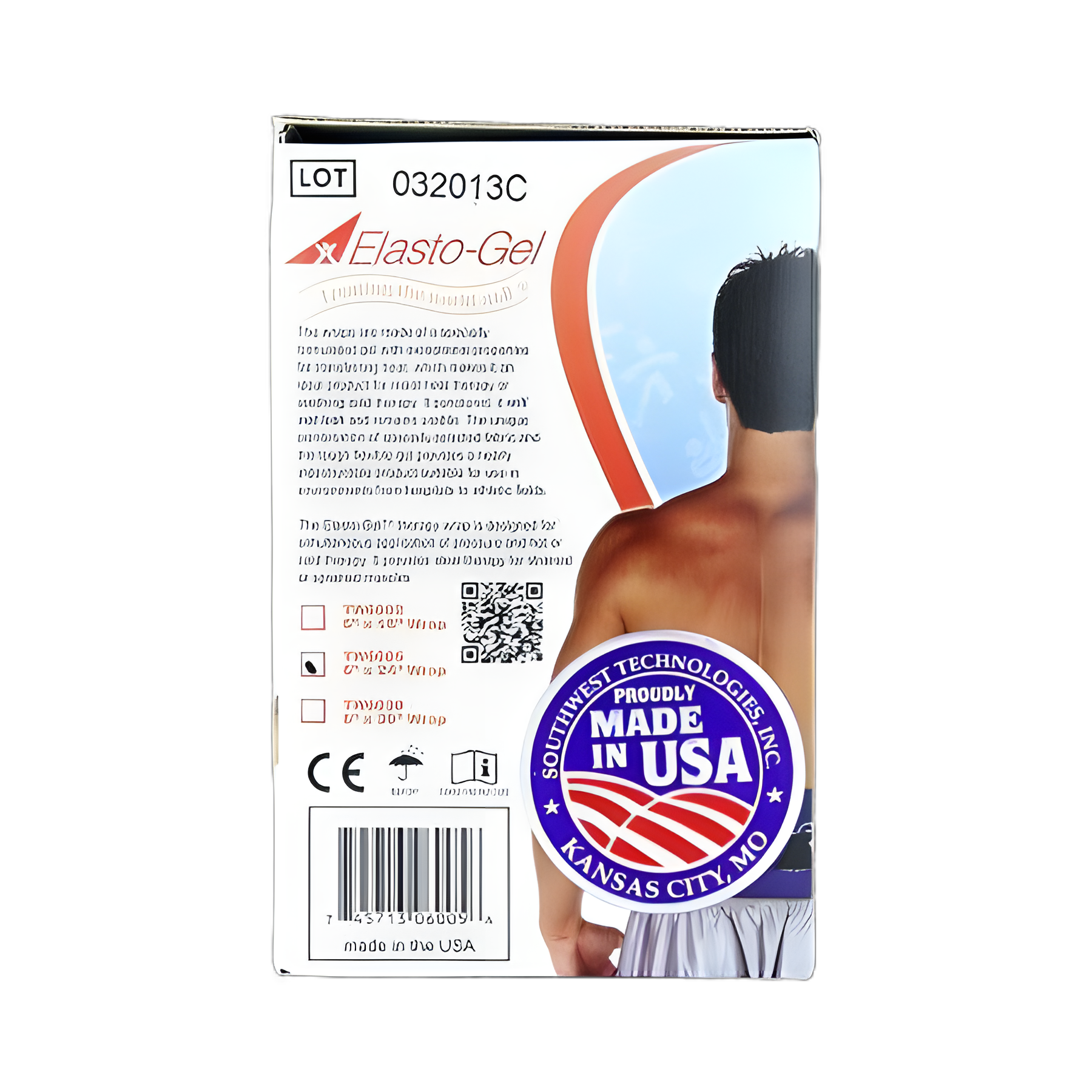 Hot / Cold Therapy Wrap with Cover Elasto-Gel™ General Purpose 6 X 24 Inch Spandex / Poly-Cotton / Elasto-Gel™ Reusable