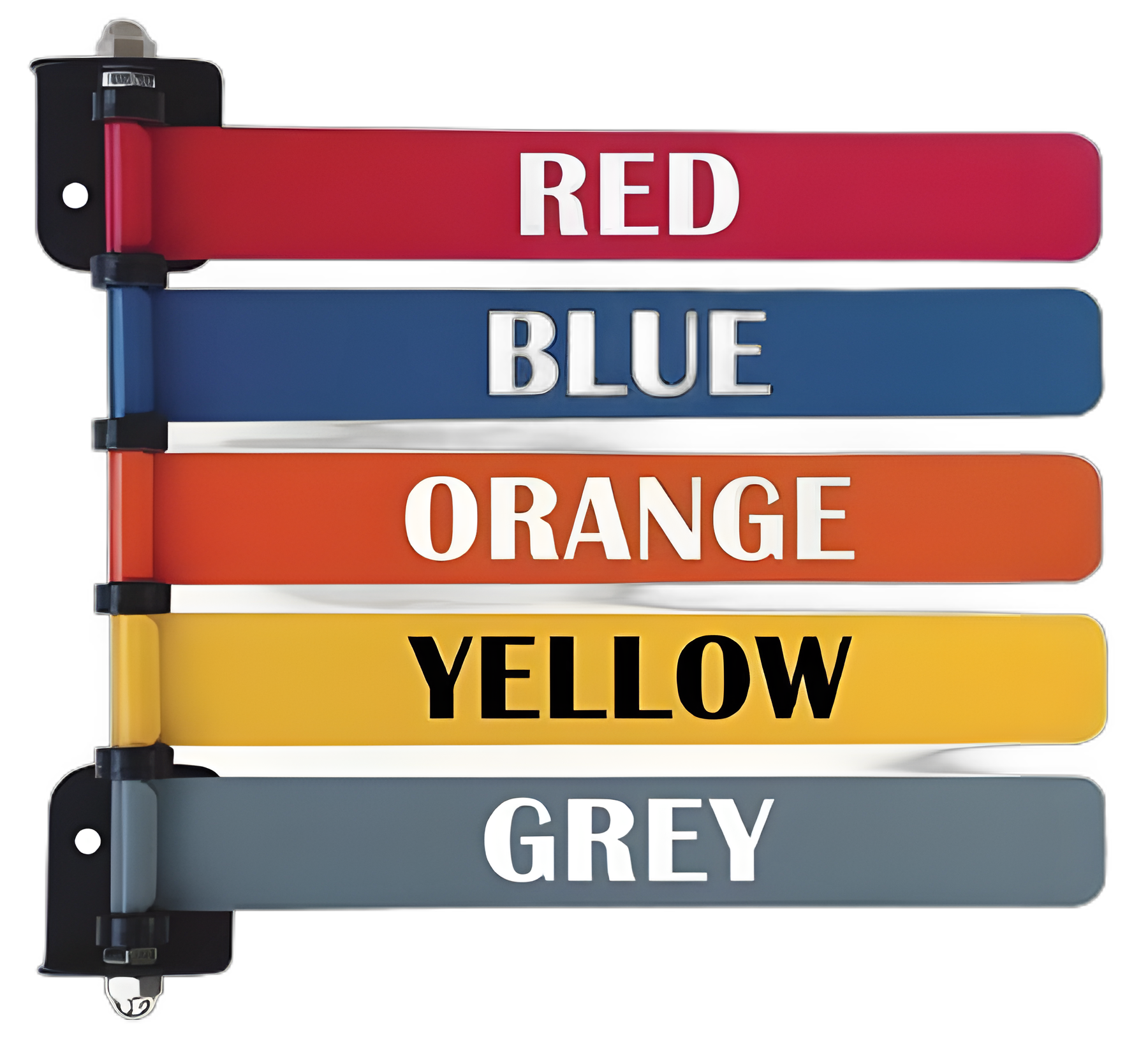 Exam Room Signal Flag Door / Wall Mount 5 Flag 8 Inch
