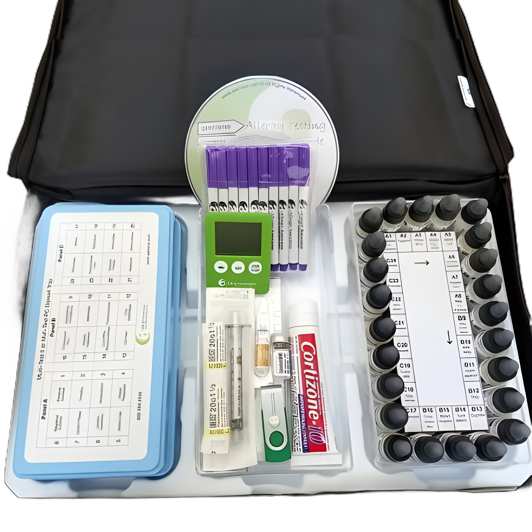 Allergy Associates 24 Allergen Panel Scratch Test Kit for Environmental & Food Allergies