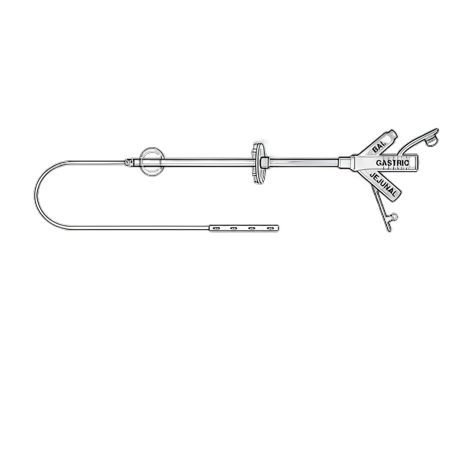 Gastro-Enteric Feeding Tube Kit MIC® 24 Fr. 57.9 cm Tube Silicone Sterile
