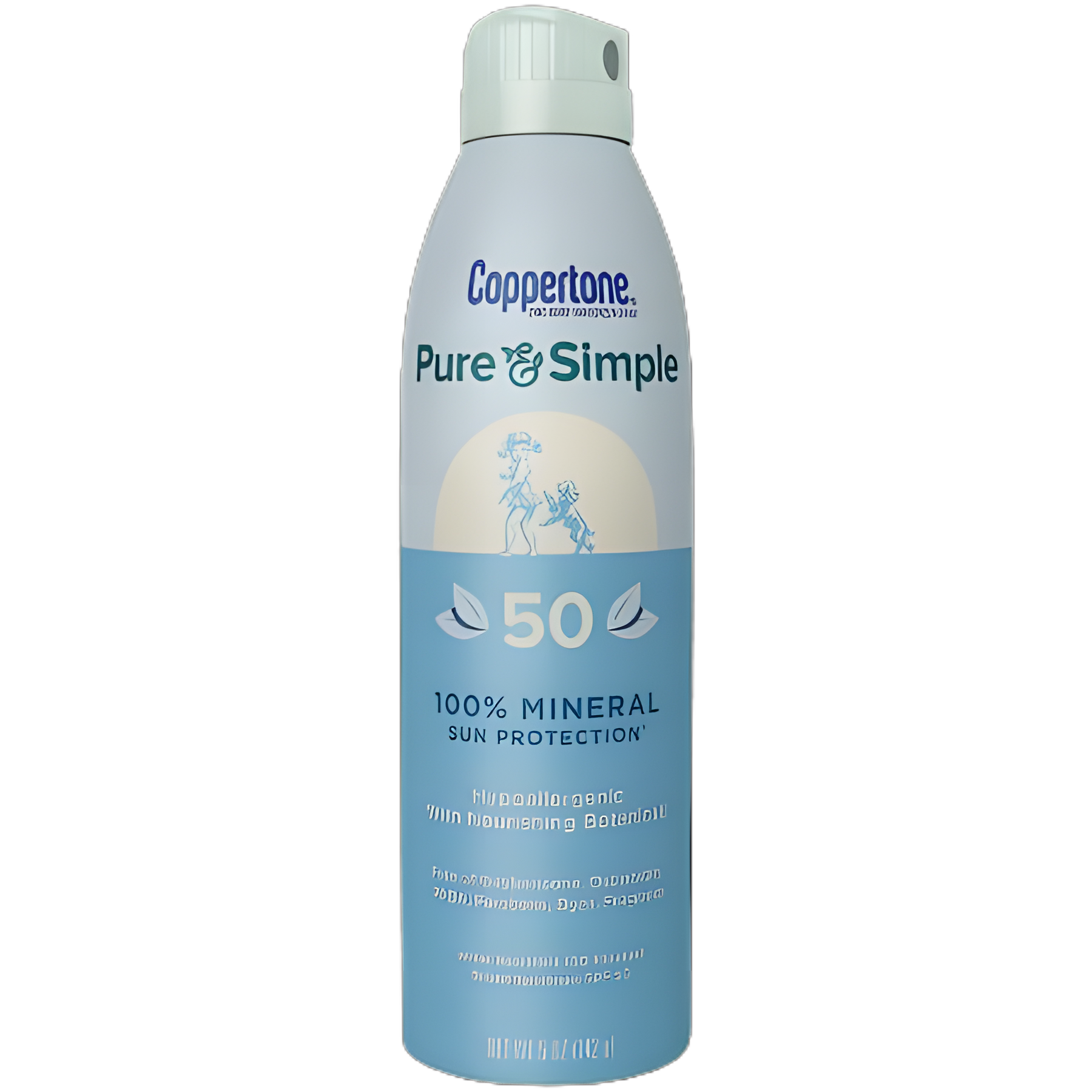 Sunscreen Coppertone® Pure and Simple SPF 50 Lotion 6 oz. Bottle