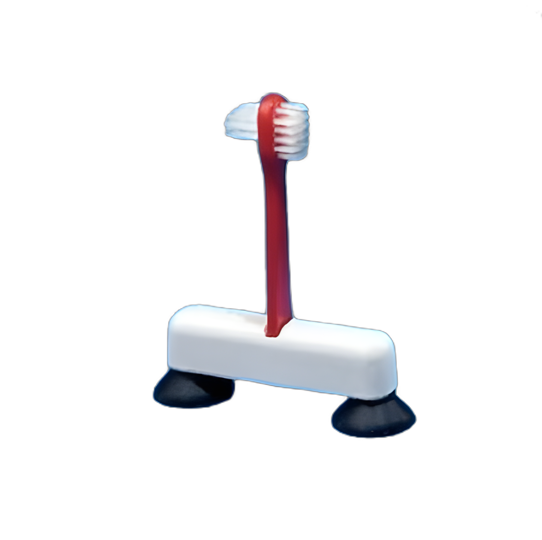 Denture Brush 2-Sided Bristle Red - Z0-1440