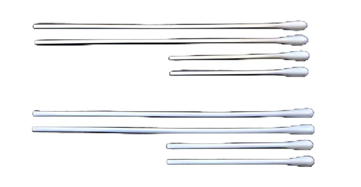 Swabstick Cotton Tip Wood Shaft 6 Inch Sterile 2 per Pack