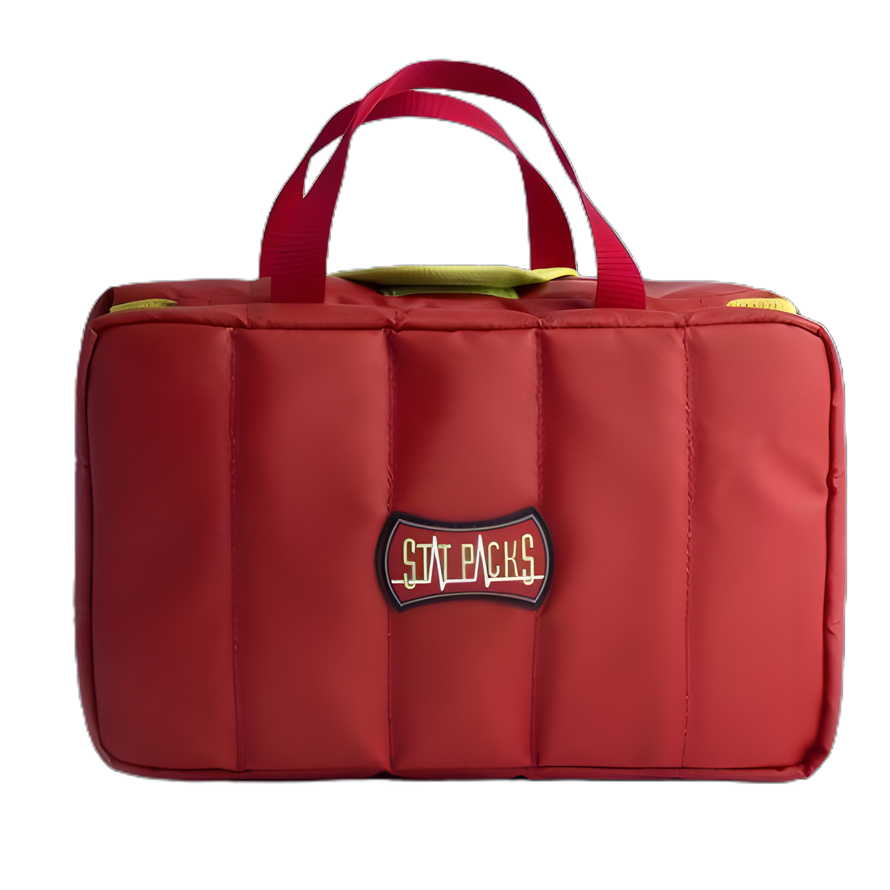 StatPacks G3 Pharmacy Kit - Red Nylon Compact EMS Medication Bag 6x8x10 Inch