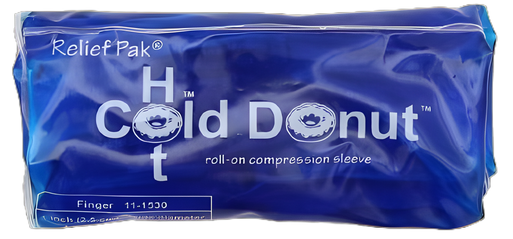 Hot / Cold Pack Sleeve Relief Pak® Cold n’ Hot® Donut® Finger X-Small 1 Inch Inner Circumference Polyurethane / Gel Reusable