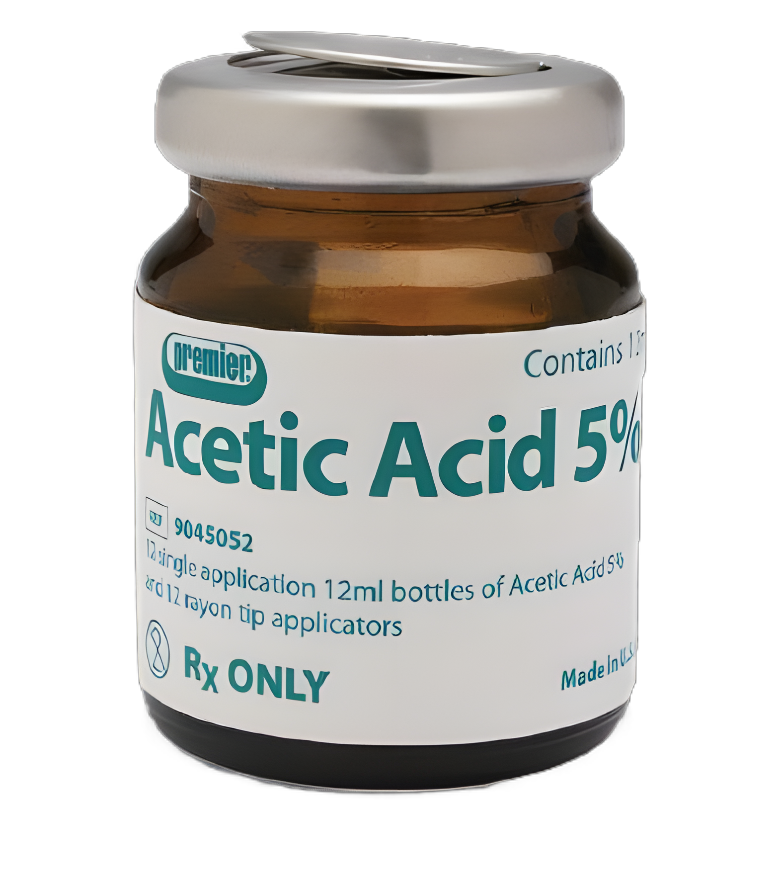 Premiere™ Acetic Acid 5% Liquid for Cervical Visualization - 12 mL Bottles