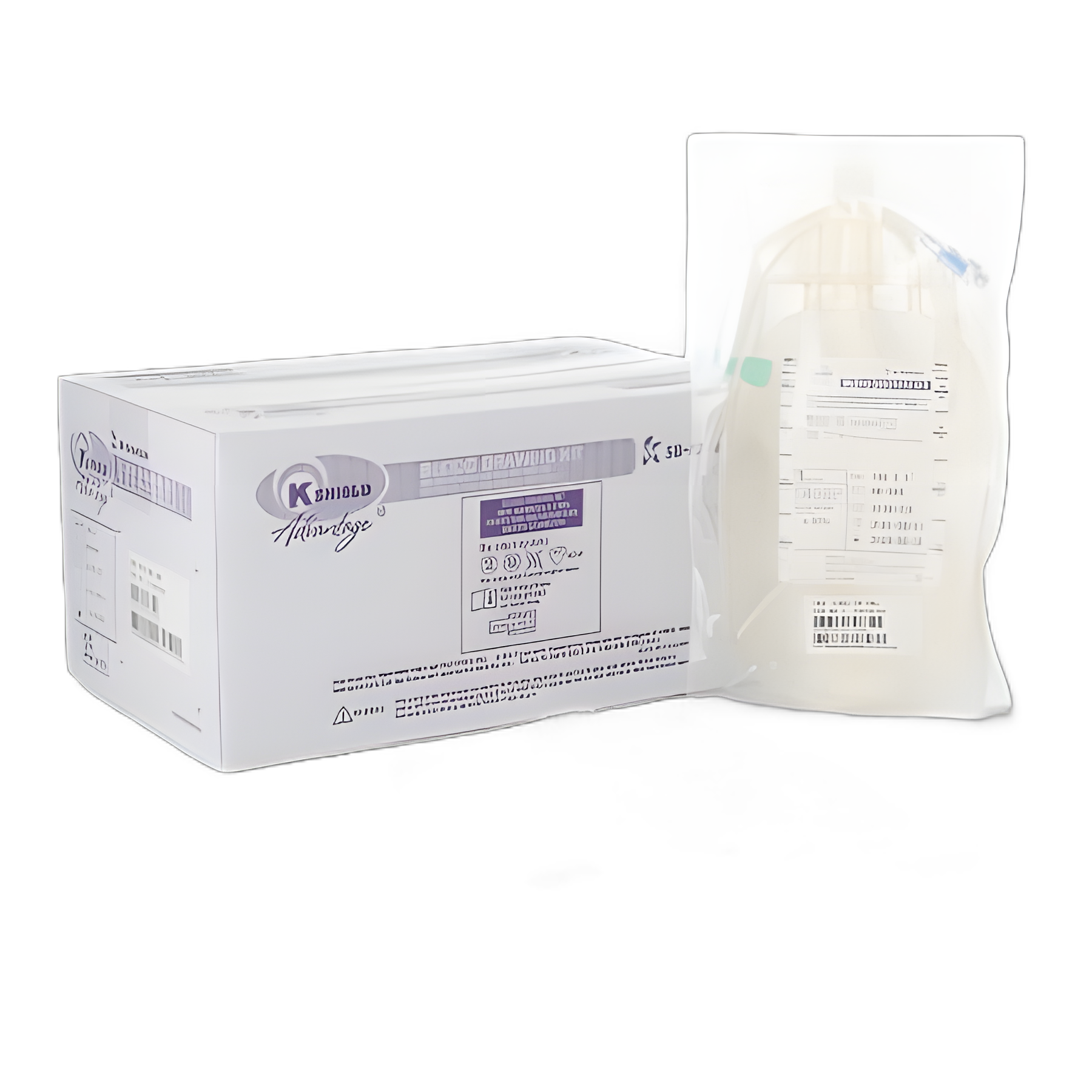 Blood Draw Kit K-Shield® Advantage 600 mL Blood Collection Bag