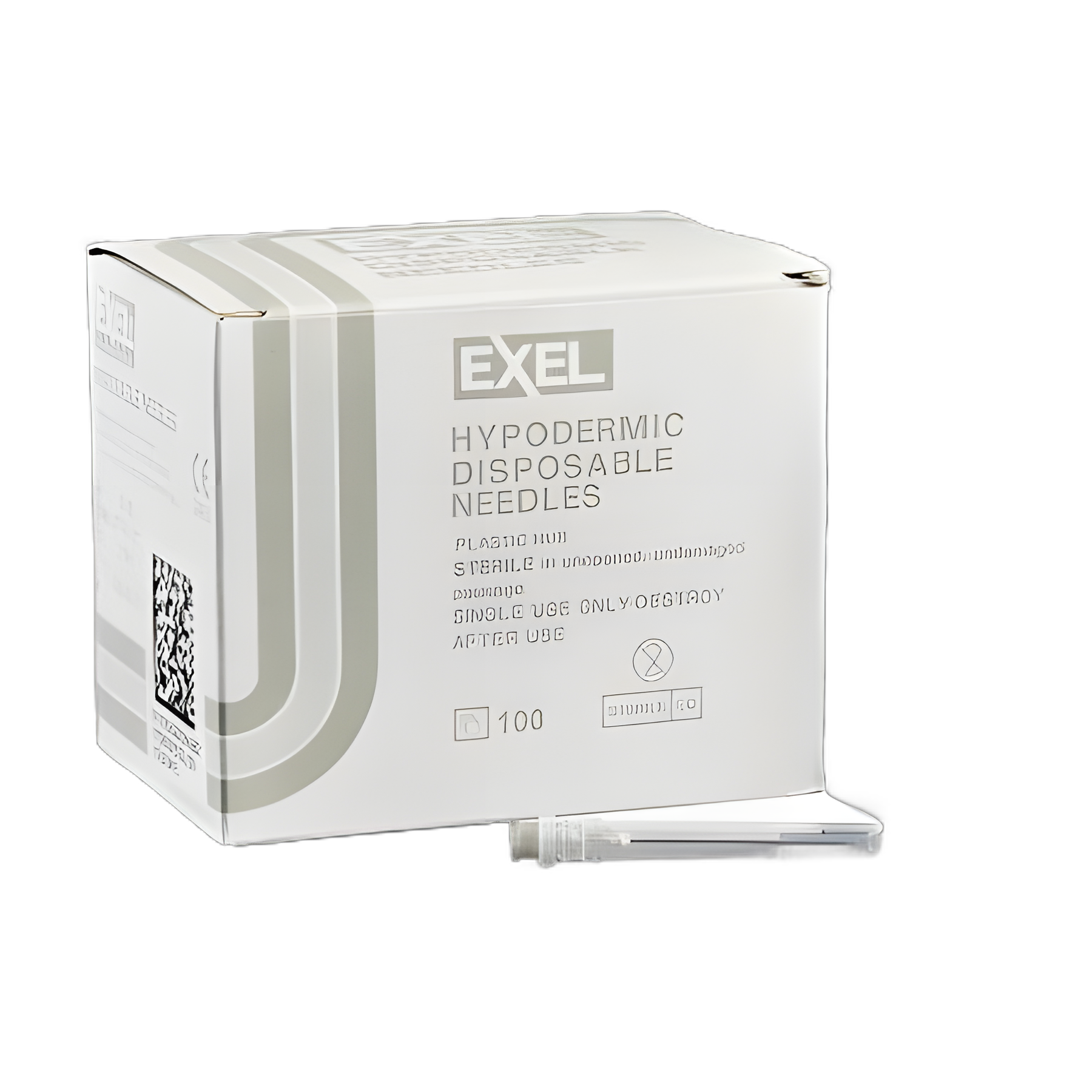 Hypodermic Needle EXELInt® 1-1/2 Inch Length 27 Gauge Regular Wall Without Safety