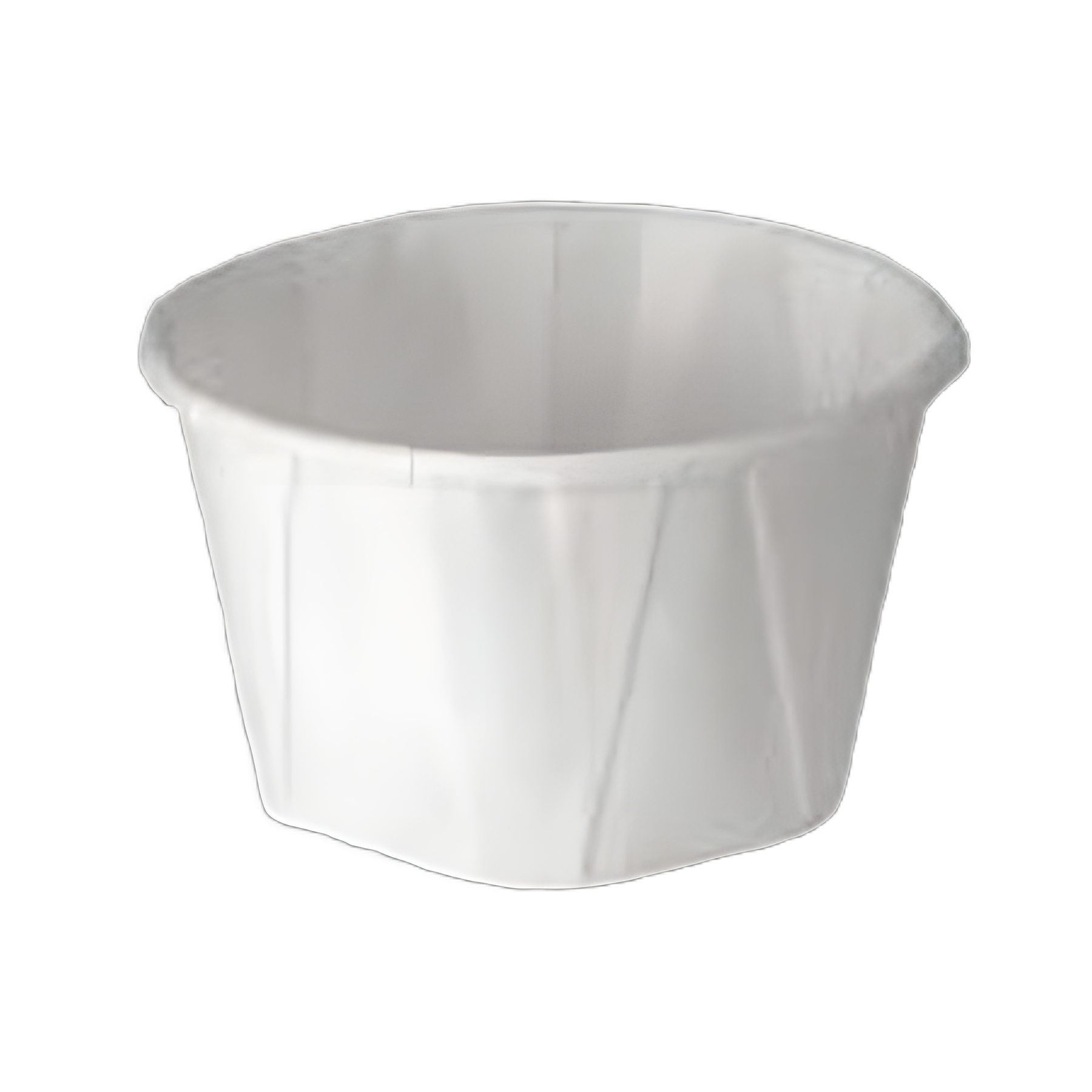 Solo® 3.25 oz White Paper Souffle Cup for Medical and Food Service Use