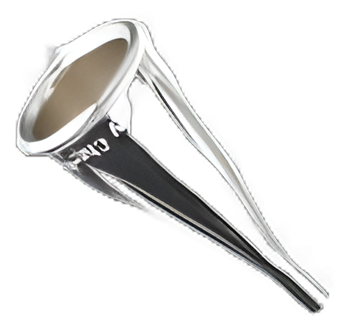 Ear Speculum Tip Oval Tip Size 4 Chrome Plated 8 mm Reusable
