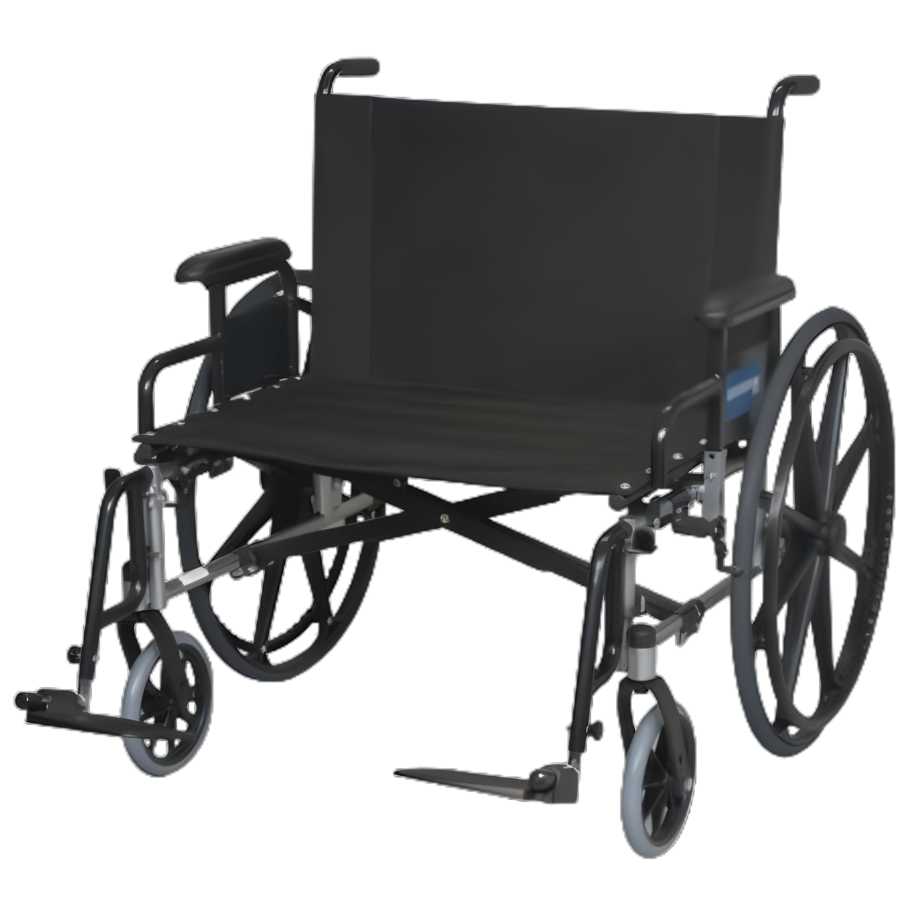 Regency XL 2002 Bariatric Wheelchair with Elevating Legrest and Full-Length Arms, 28" Seat Width, 600 lbs Capacity