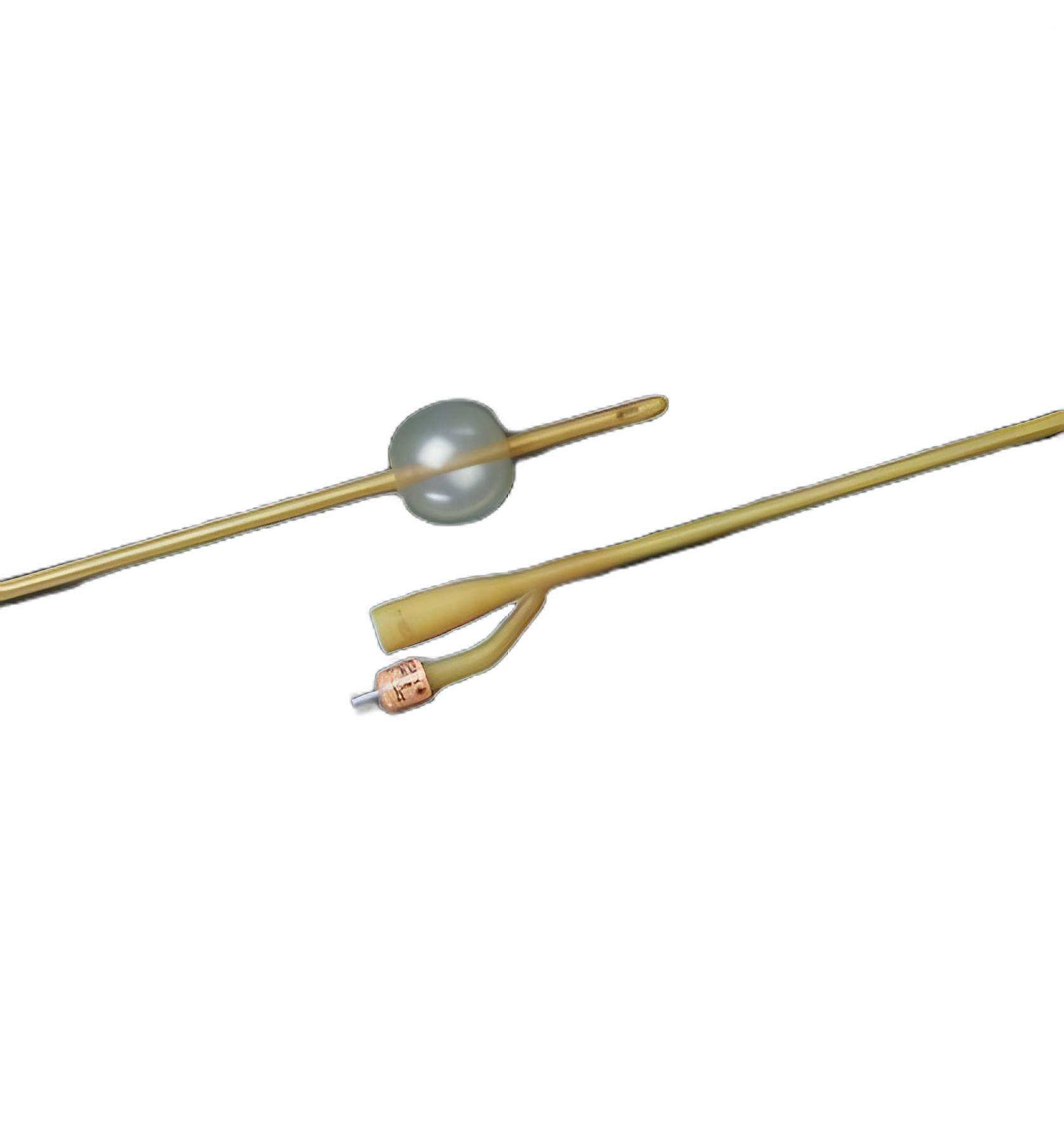Foley Catheter Bardex® Lubricath® 2-Way Standard Tip 30 cc Balloon 16 Fr. Hydrophilic Polymer Coated Latex