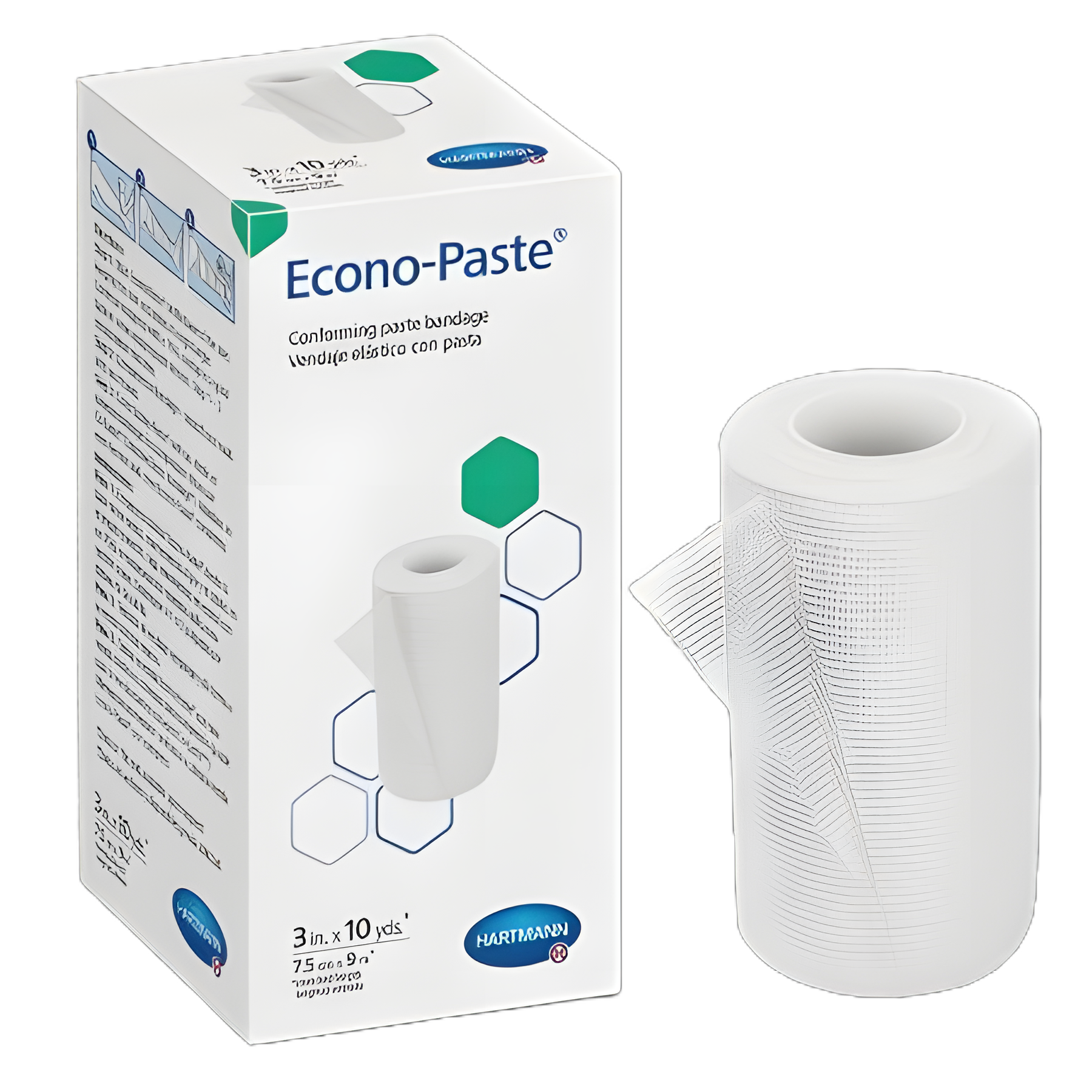 Unna Boot Econo-Paste® Zinc Oxide 3 Inch X 10 Yard