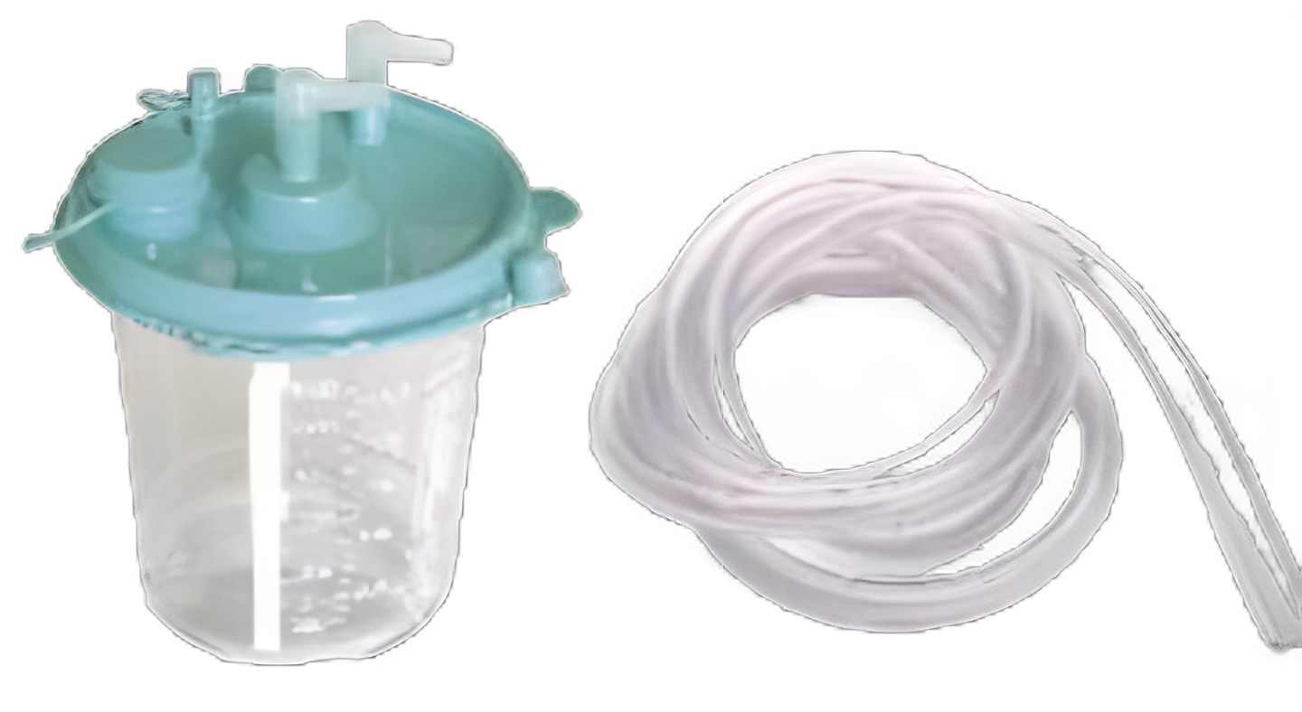 Suction Canister 1200 mL Sealing Lid - 883000