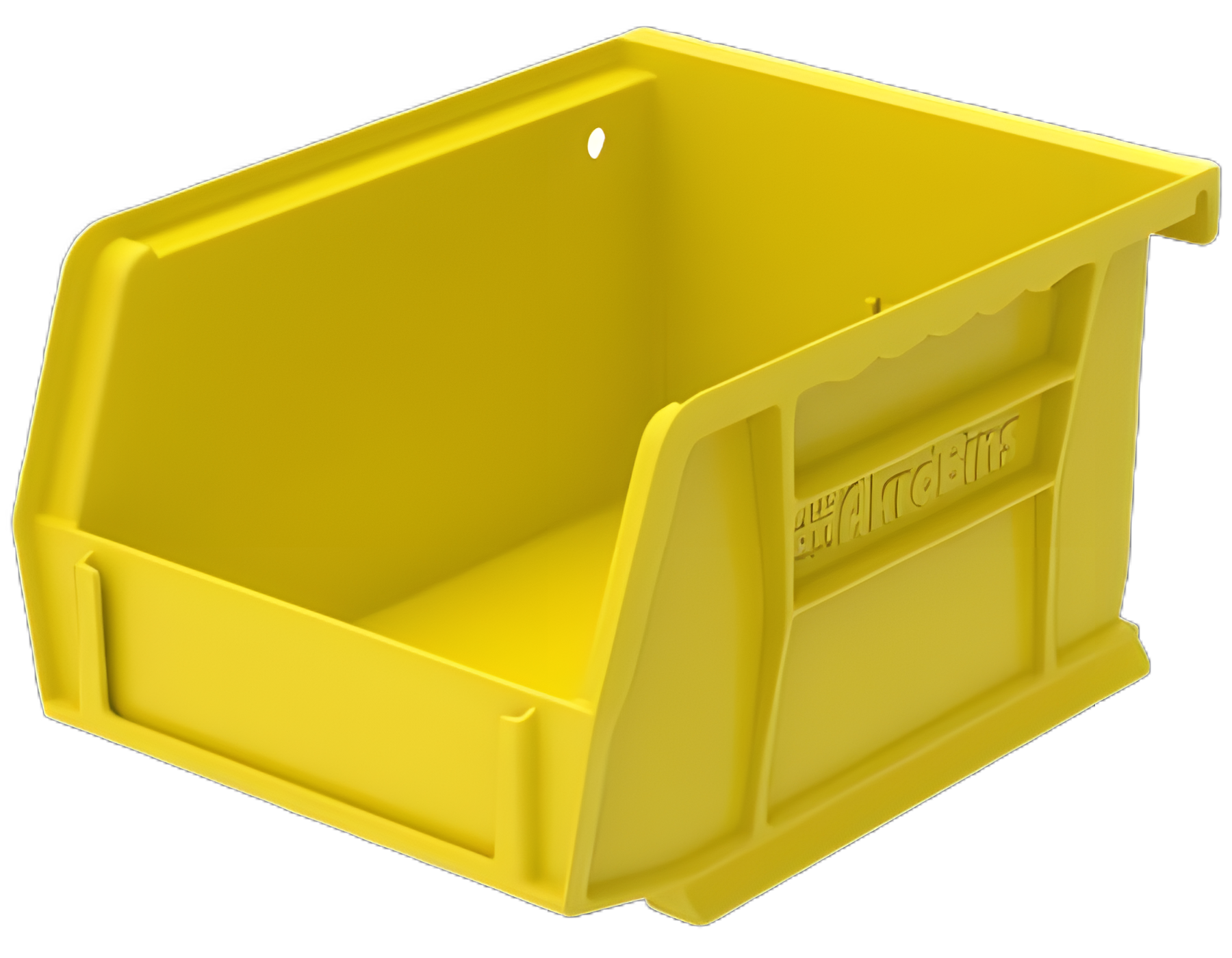 Storage Bin AkroBins® Yellow Plastic 3 X 4-1/8 X 5-3/8 Inch