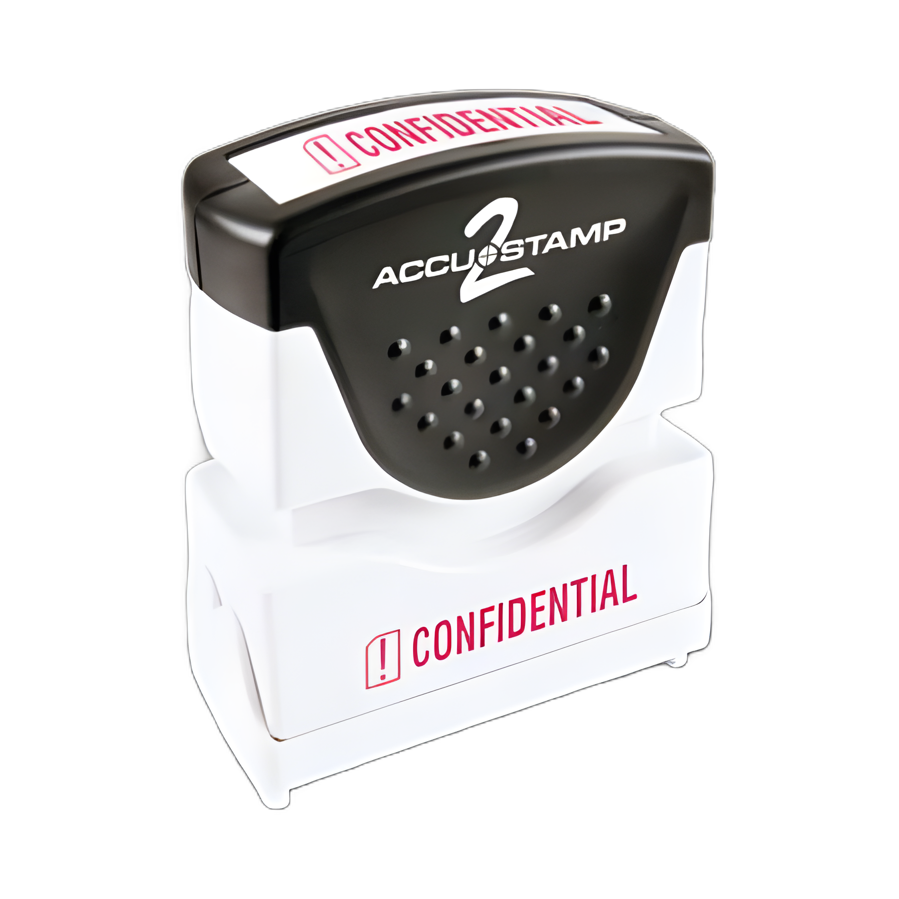 Pre-Inked Shutter Stamp, Red, CONFIDENTIAL, 1.63 x 0.5