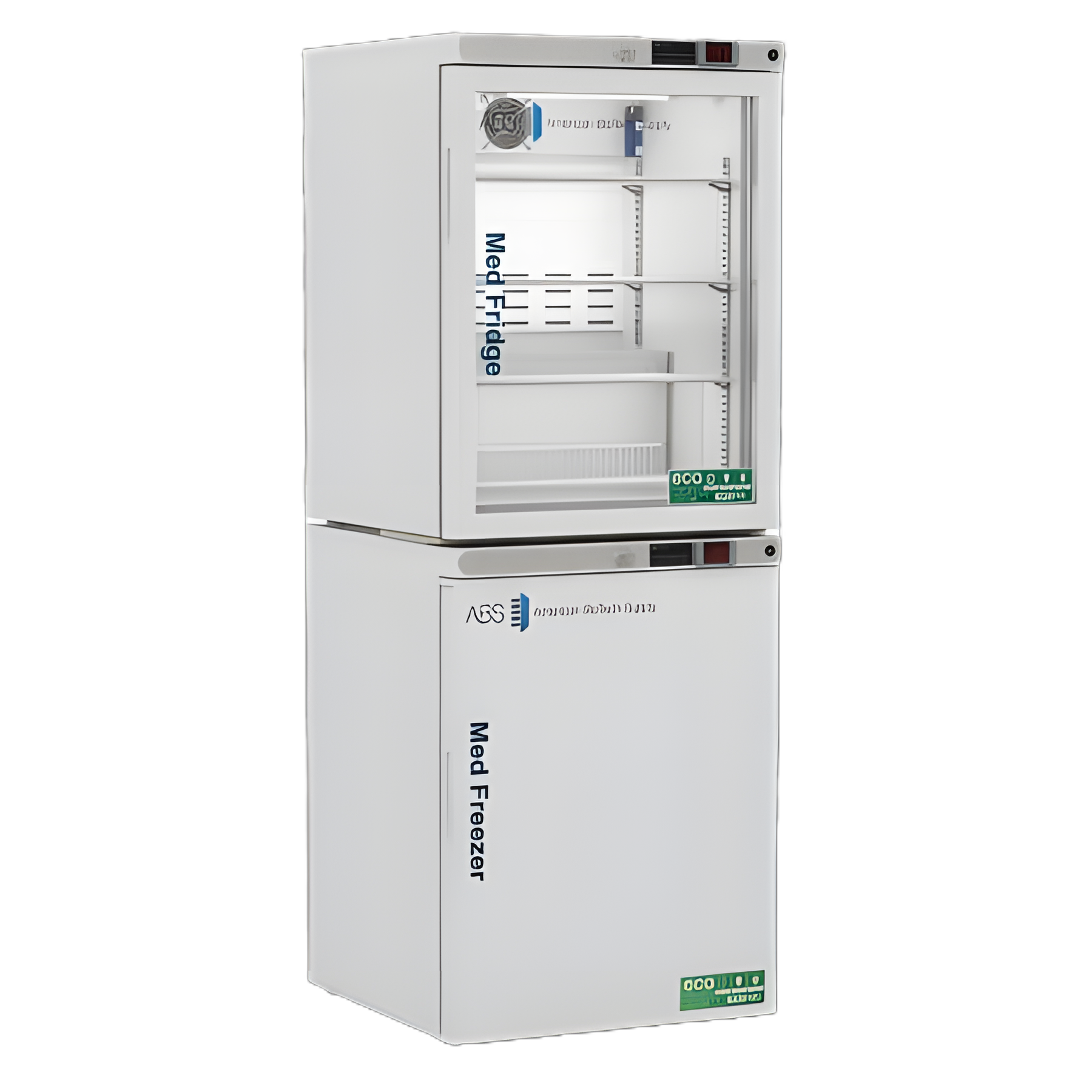 ABS® 9.2 cu.ft. Laboratory Refrigerator/Freezer with Dual Doors and Microprocessor Control