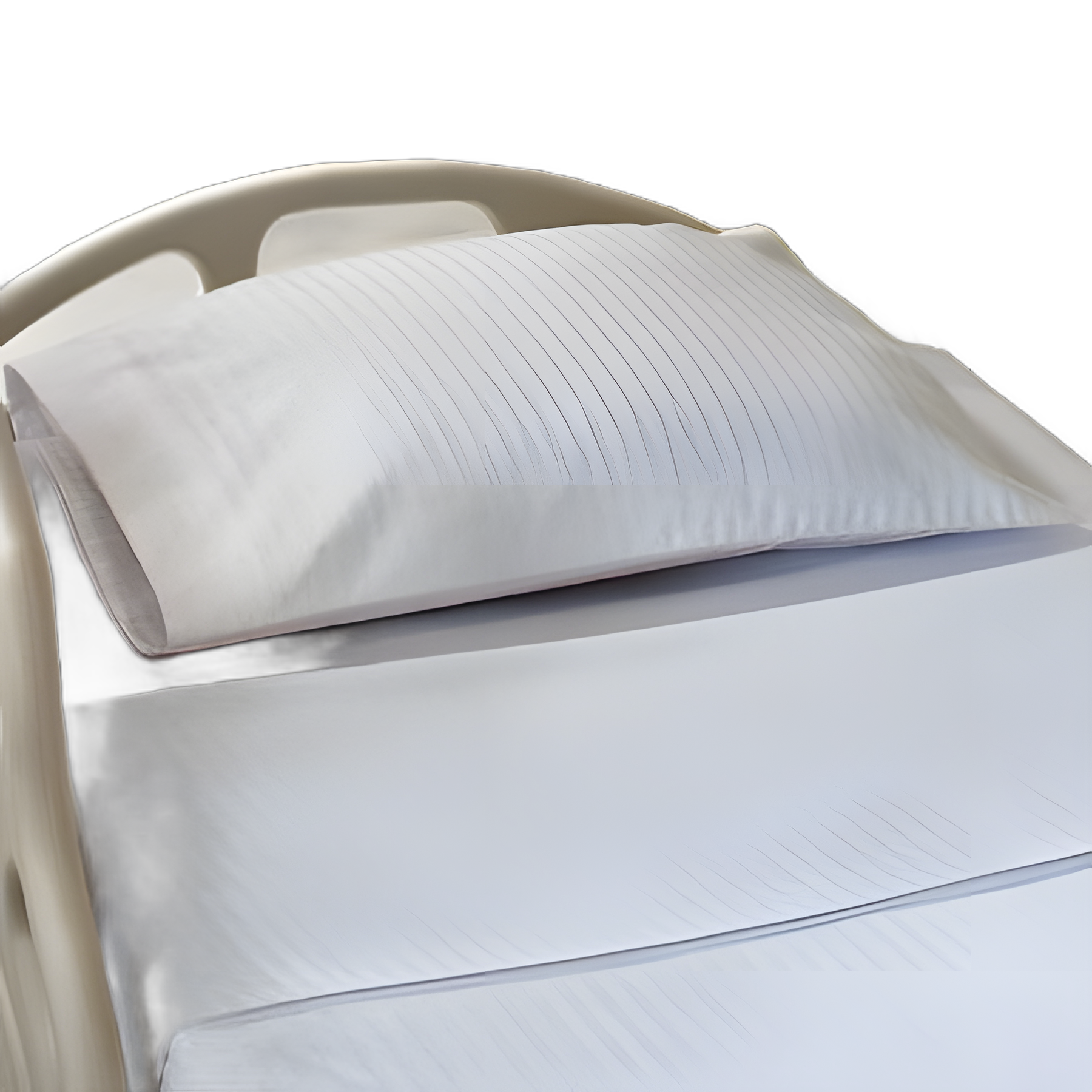 Pillowcase Savannah Stripe™ Standard White Reusable