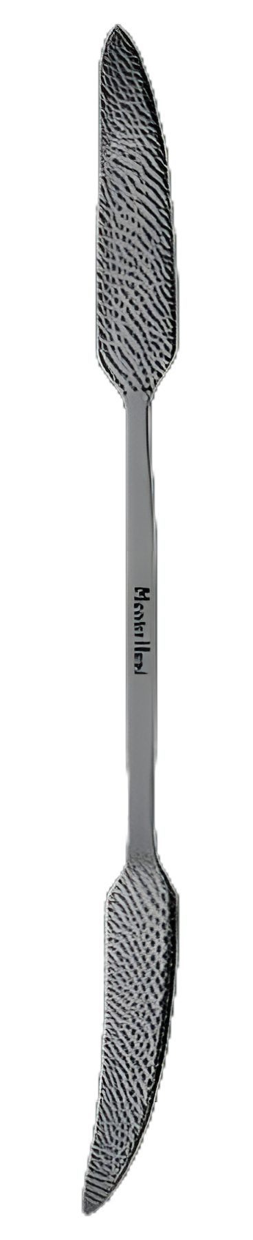 Bone Rasp MeisterHand® Putti 10-1/2 Inch Stainless Steel Reusable Curved Thin Long Triangular Shaped Blades with Rounded Tips