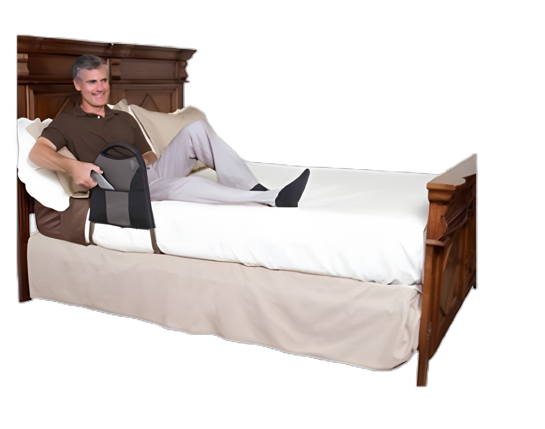 Portable Assist Side Bed Rail Econrail 16 X 20 X 21-1/5 Inch