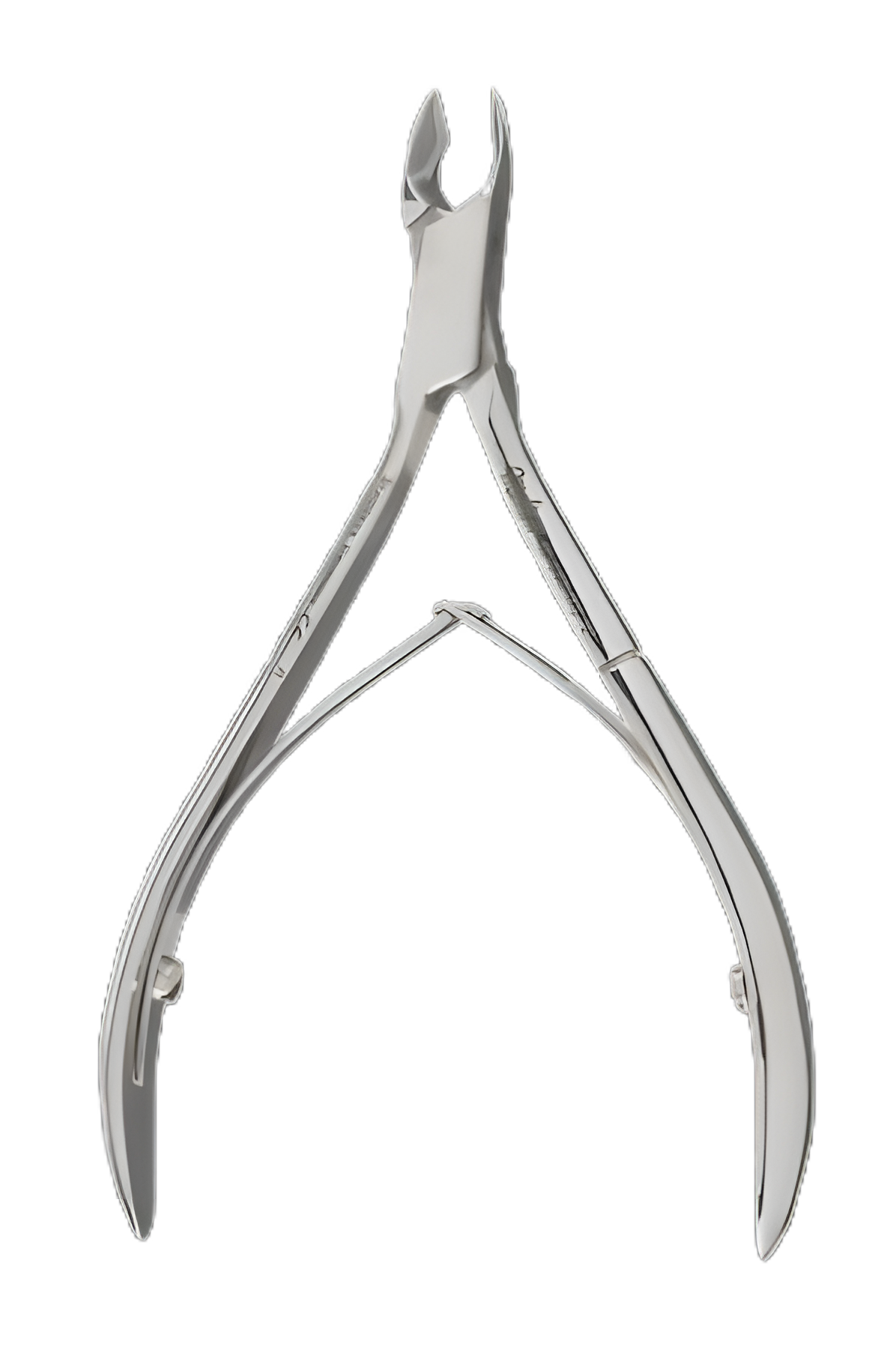 Tissue / Cuticle Nipper Convex Jaw 4 Inch Length Stainless Steel