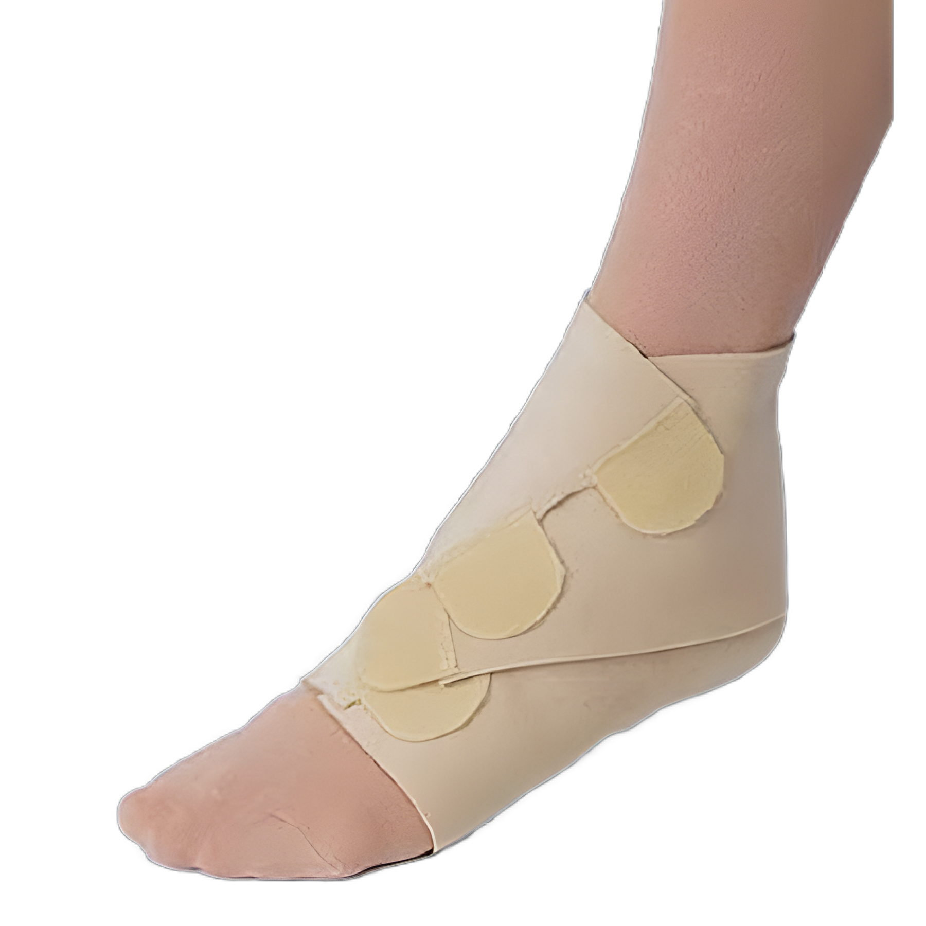 JOBST FarrowWrap Strong Compression Wrap for Foot, Small Tan - Effective Edema Management