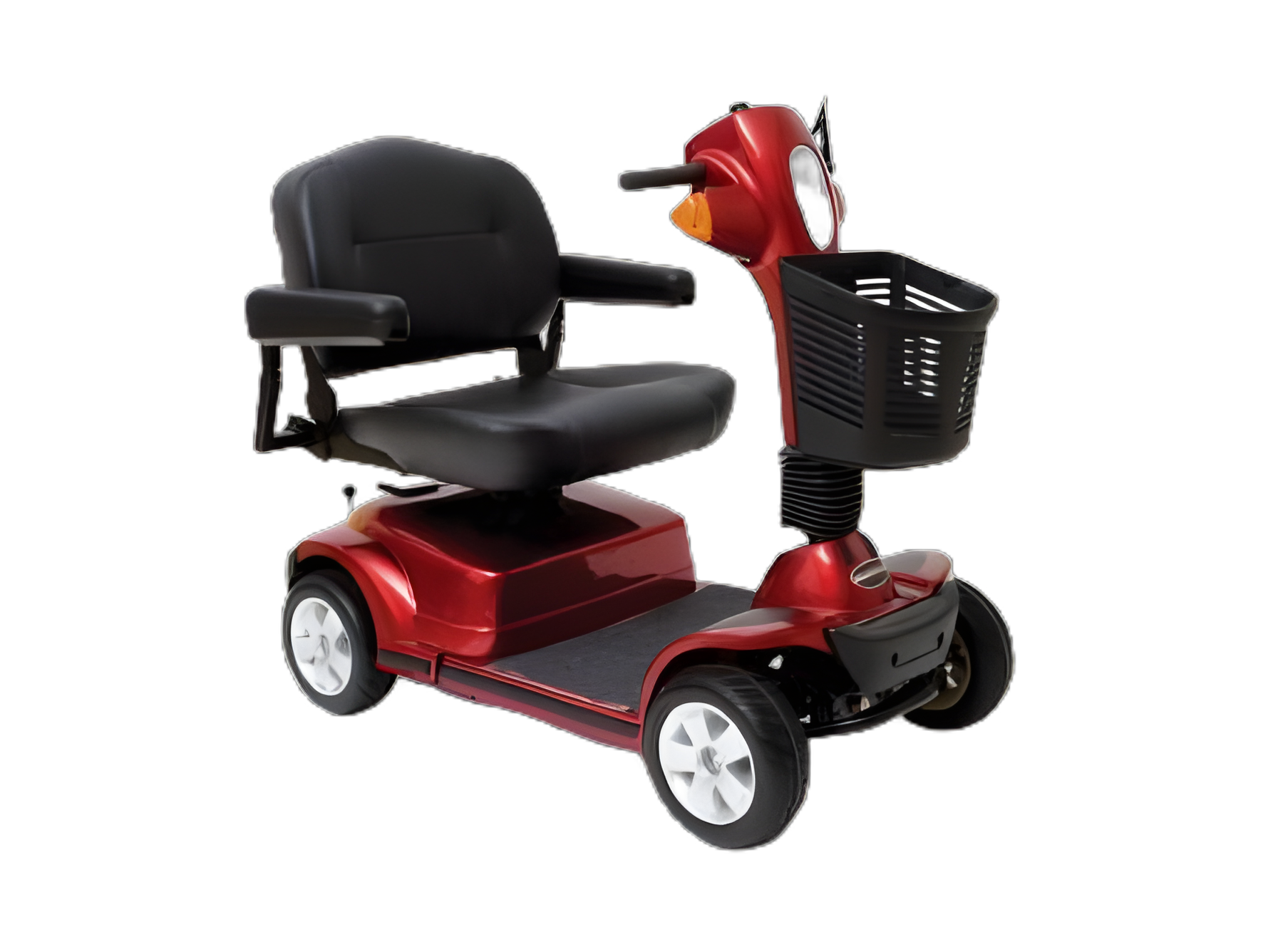 4 Wheel Electric Scooter Maxima 500 lbs. Weight Capacity Red / Blue
