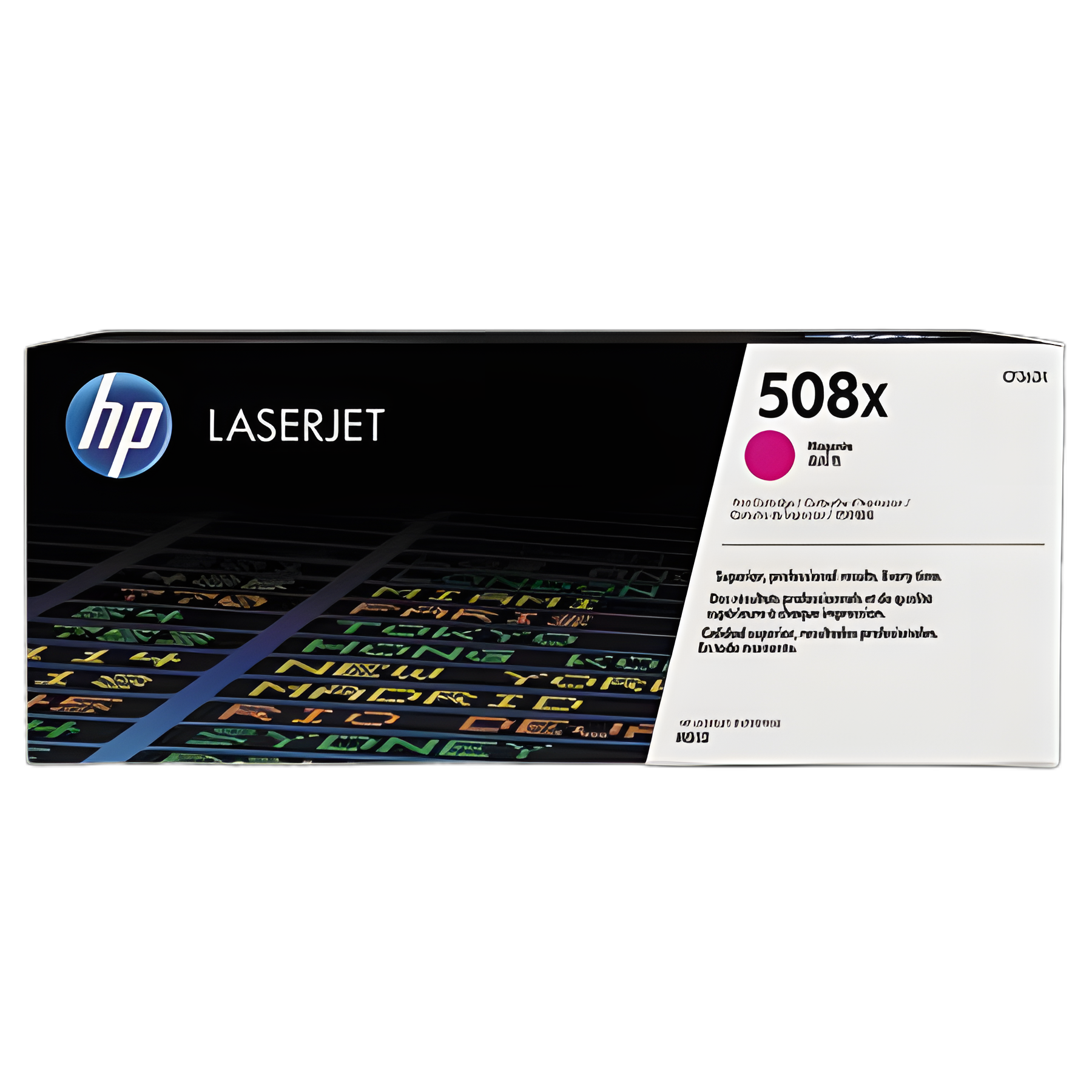 HP 508X (CF363X) High-Yield Magenta Original LaserJet Toner Cartridge for Medical Offices