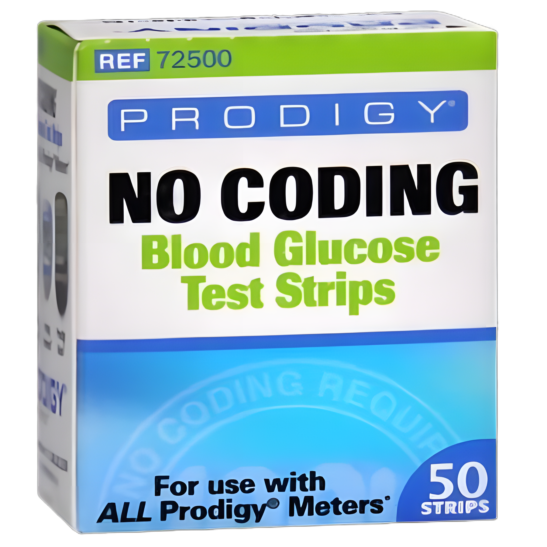 Blood Glucose Test Strips Prodigy® 50 Strips per Pack - 08484072500