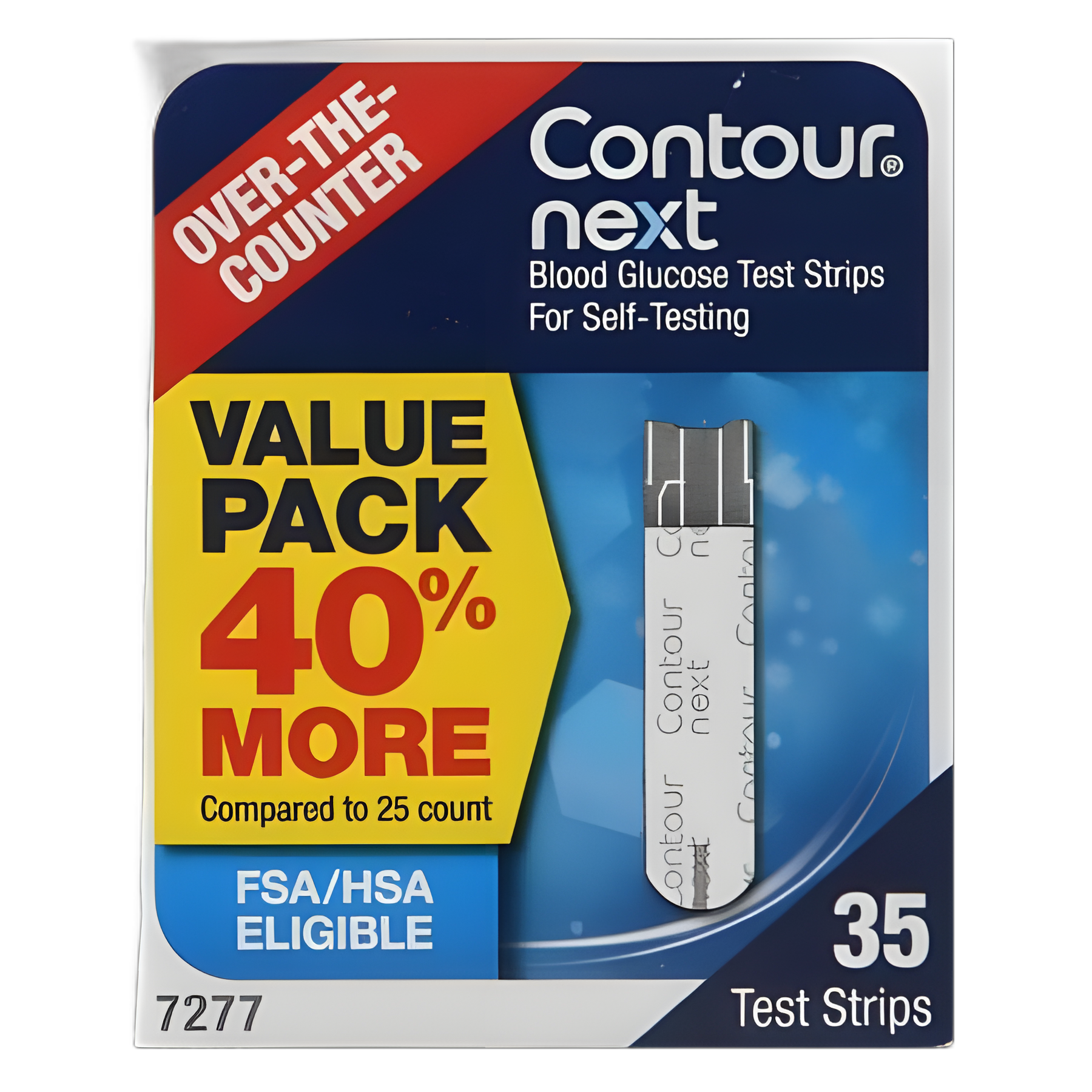 Contour Next Blood Glucose Test Strips, 35 Pack - Accurate Diabetes Monitoring
