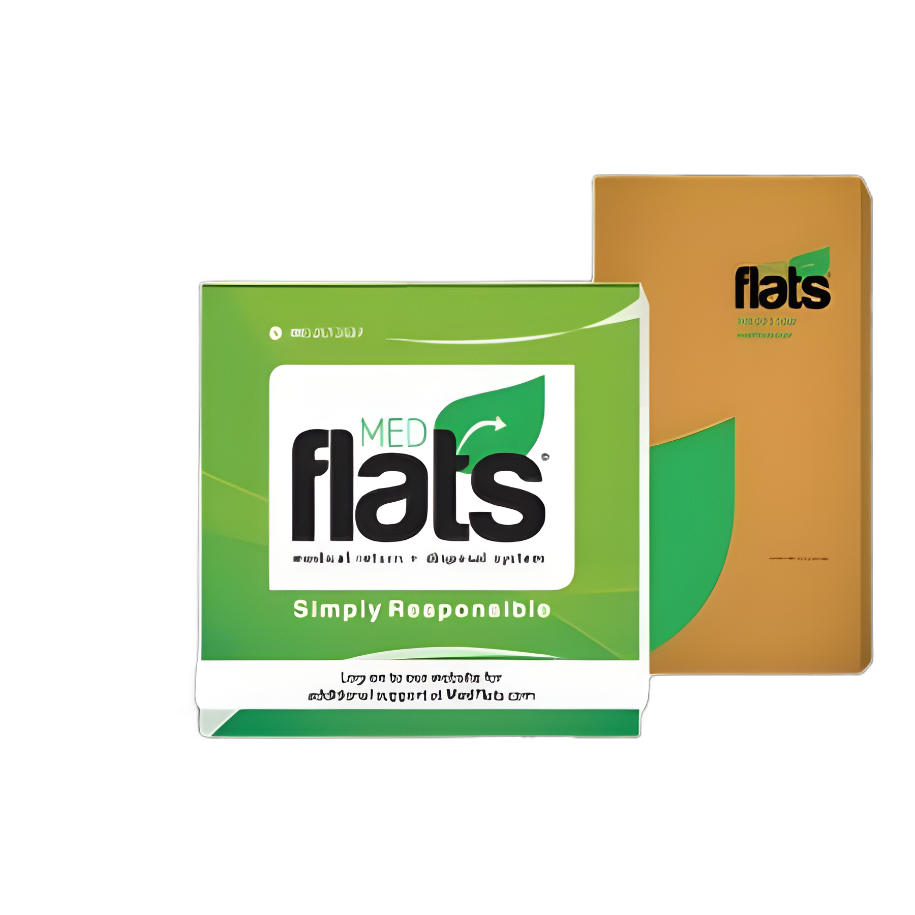 MedFlats® Pharmaceutical Disposal System - 9x6x3.5 Inch for Controlled Medication