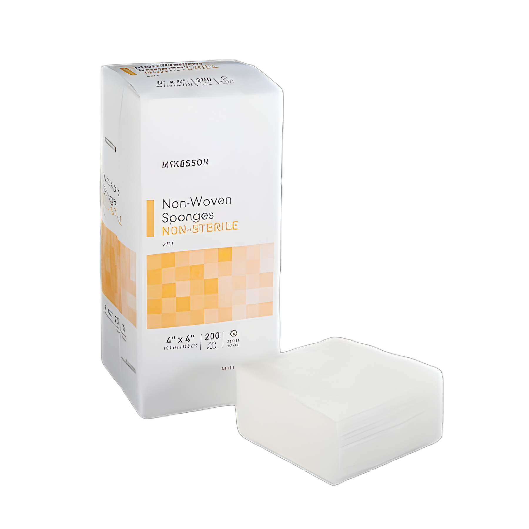 Nonwoven Sponge McKesson 4 X 4 Inch 200 per Pack NonSterile 4-Ply Square - 94442000