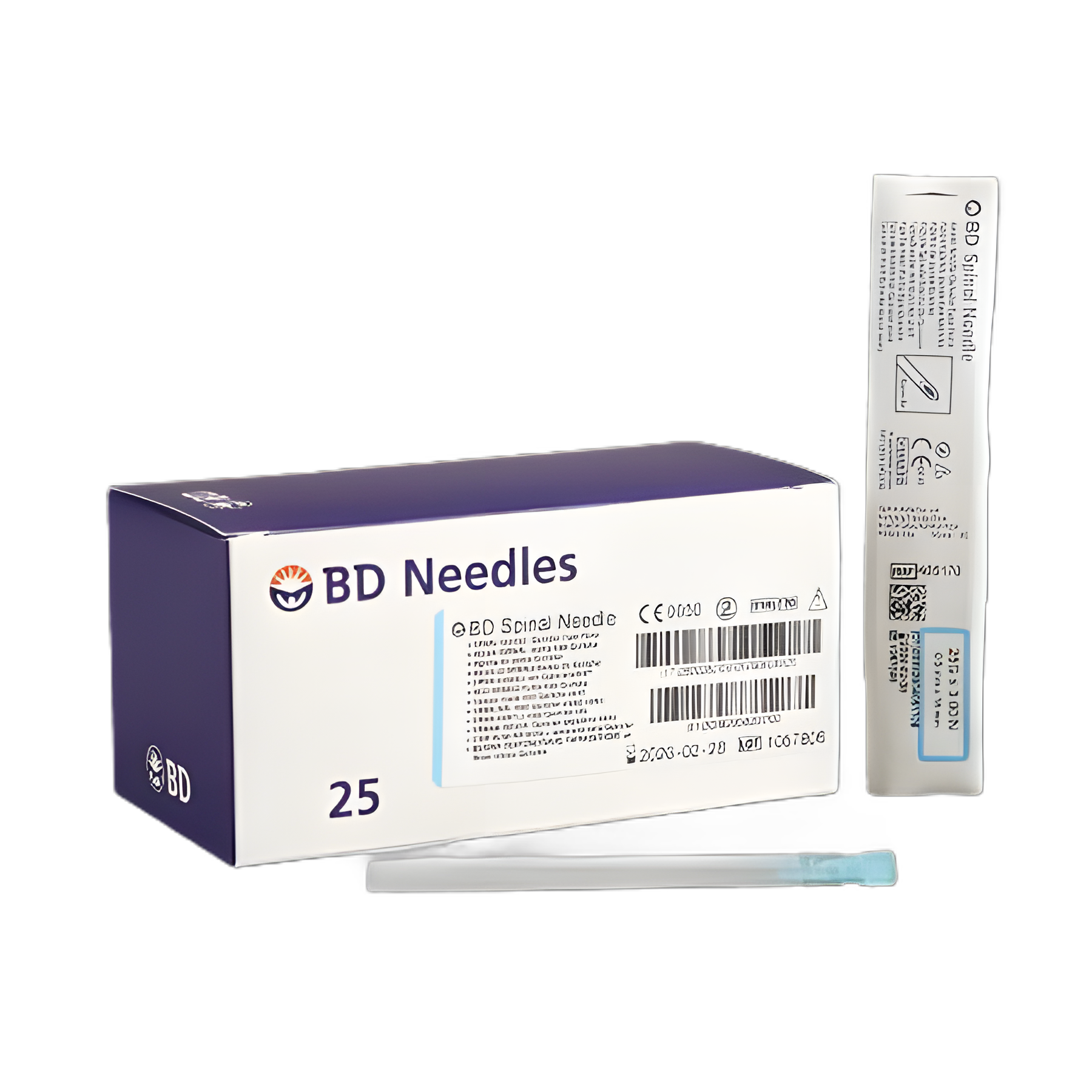 Spinal Needle BD™ 3 Inch 25 Gauge Quincke Style