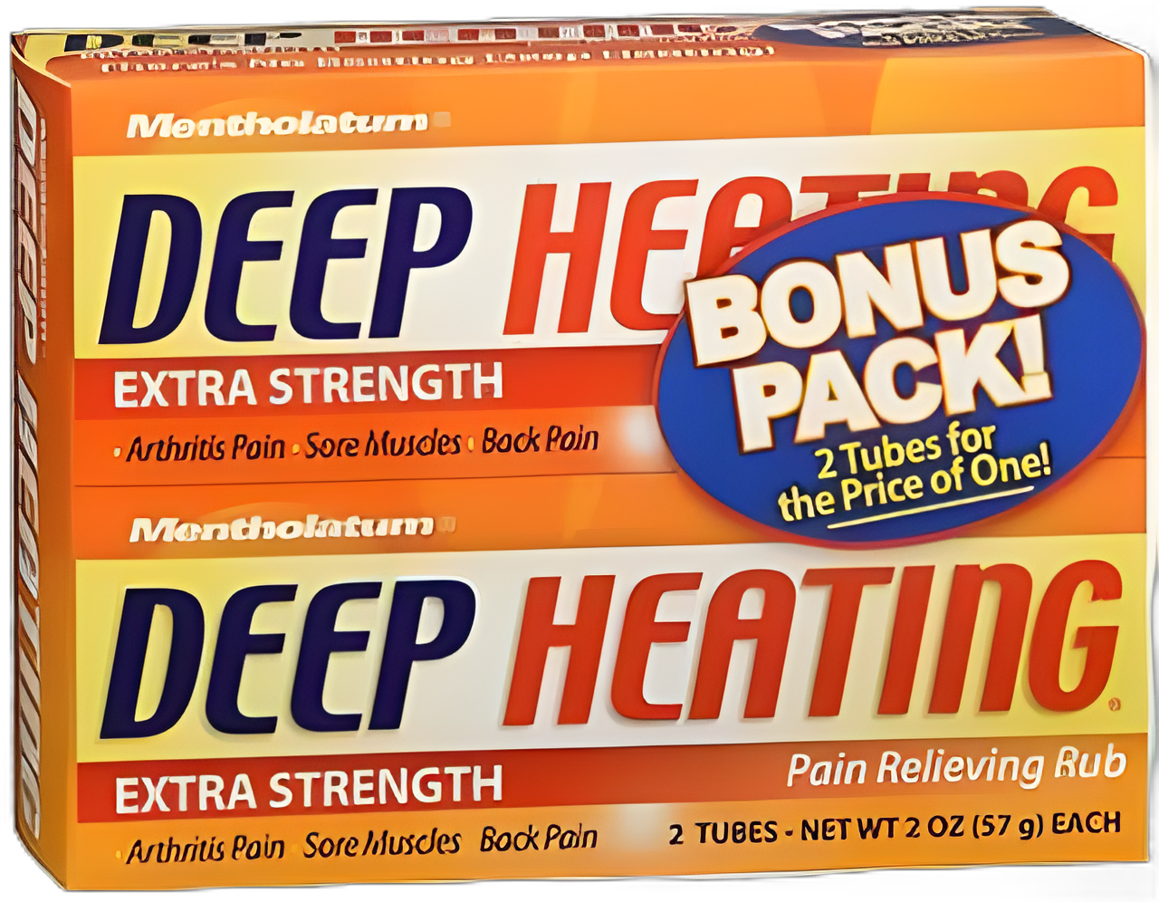 Mentholatum® Deep Heating® Ointment - 8% - 30% Menthol/Methyl Salicylate for Arthritis & Muscle Pain