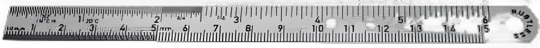 Ruler Stainless Steel 6 Inch - BR02-34015