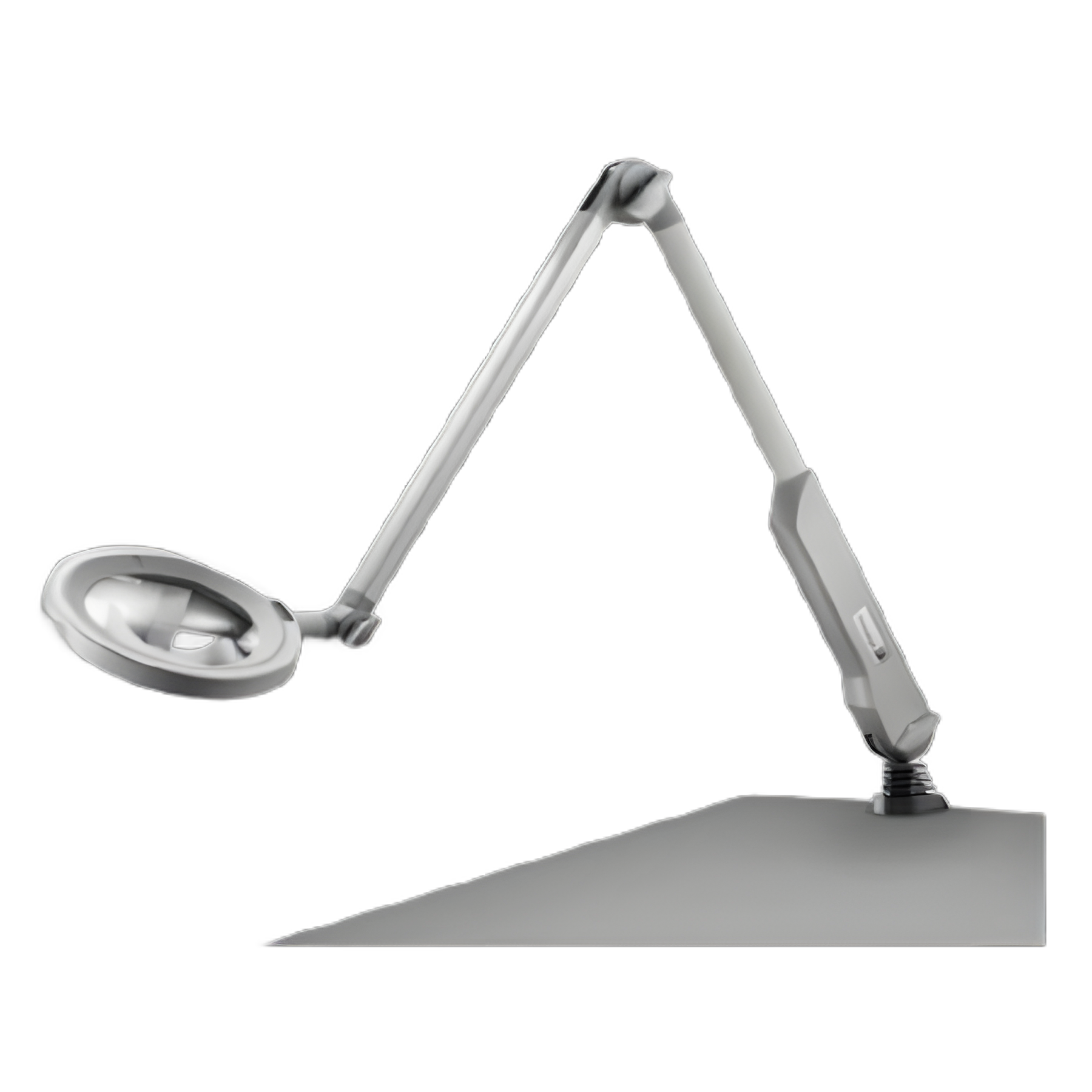 LED Magnifier Lamp OPTICLUX LED Bulb Rail Mount White 12 Watts - D15954150